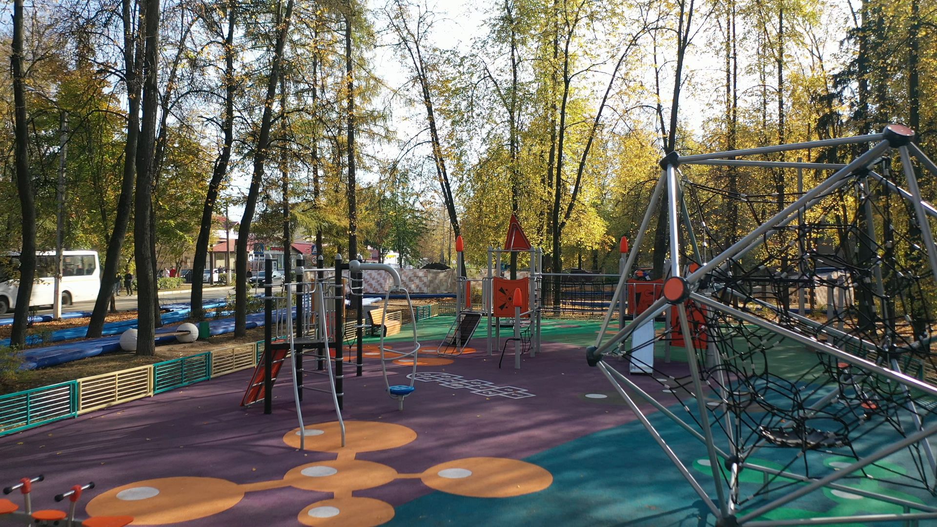 дети, площадка, воскресенск,видео с коптера,