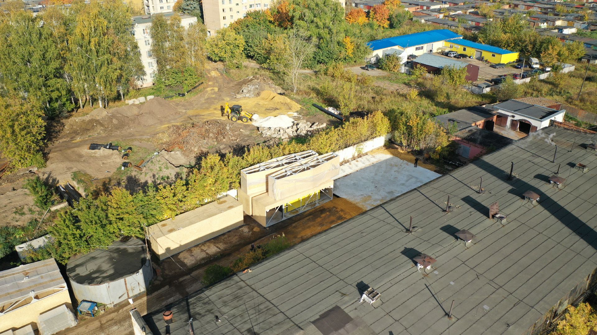 котельная, тепло, воскресенск,видео с коптера,