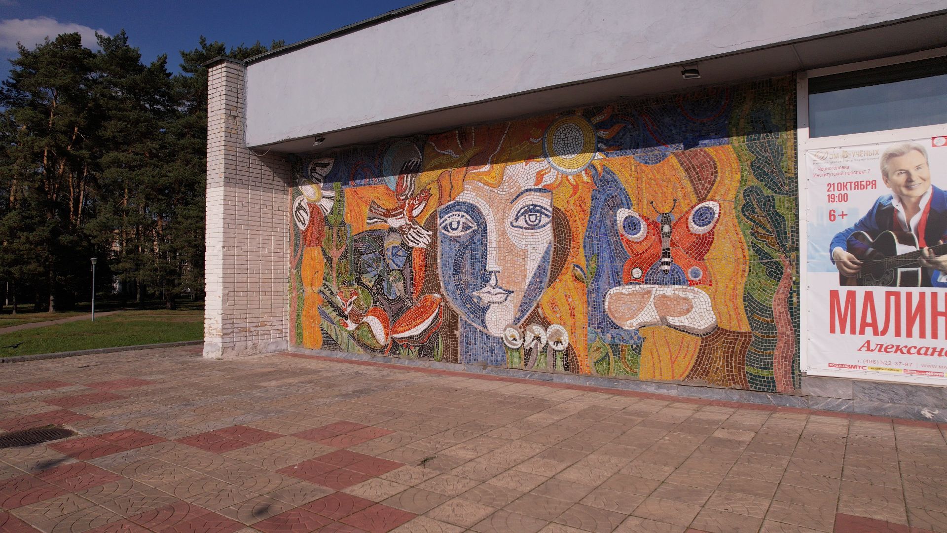 черноголовка, дом, ученых,видео с коптера,