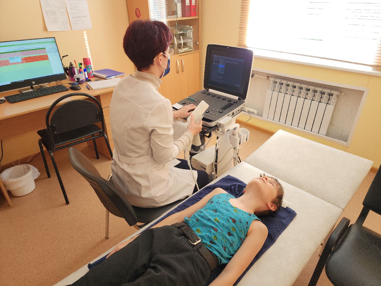 кашира, детская поликлиника, узи, диагностика, новое оборудование,