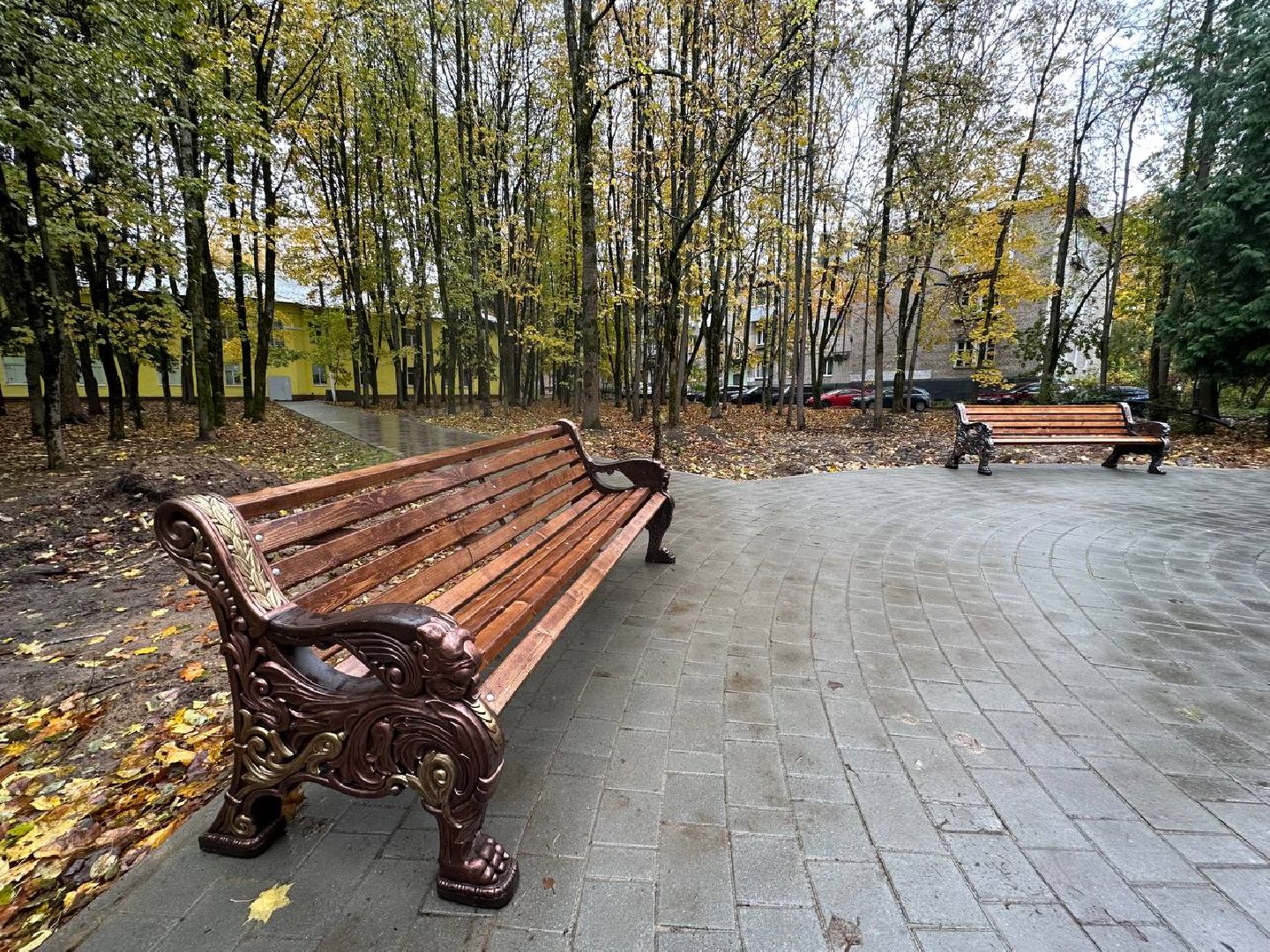 Сквер у лампы, благоустройство парков, комфортная городская среда, селятино, наро-фоминск,