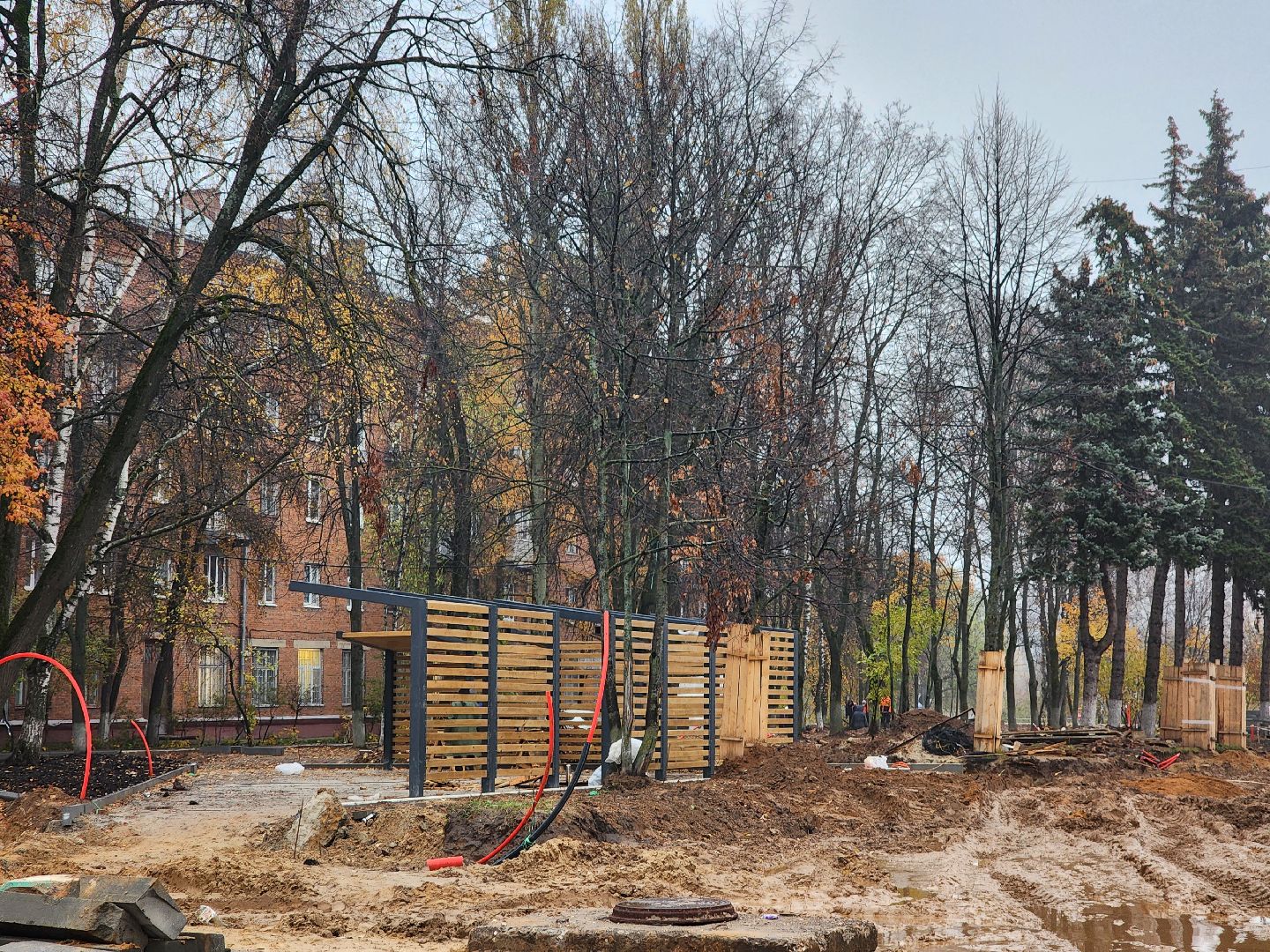 благоуйстройство, сквер, площадь, фрязино,