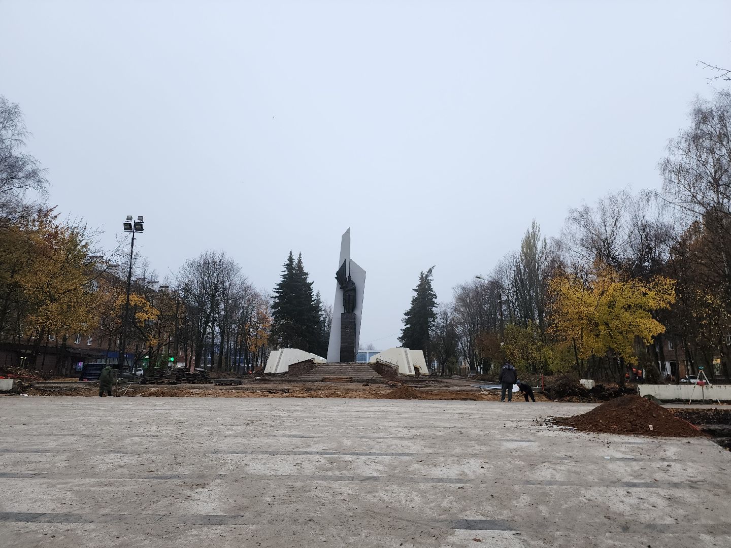 благоуйстройство, сквер, площадь, фрязино,