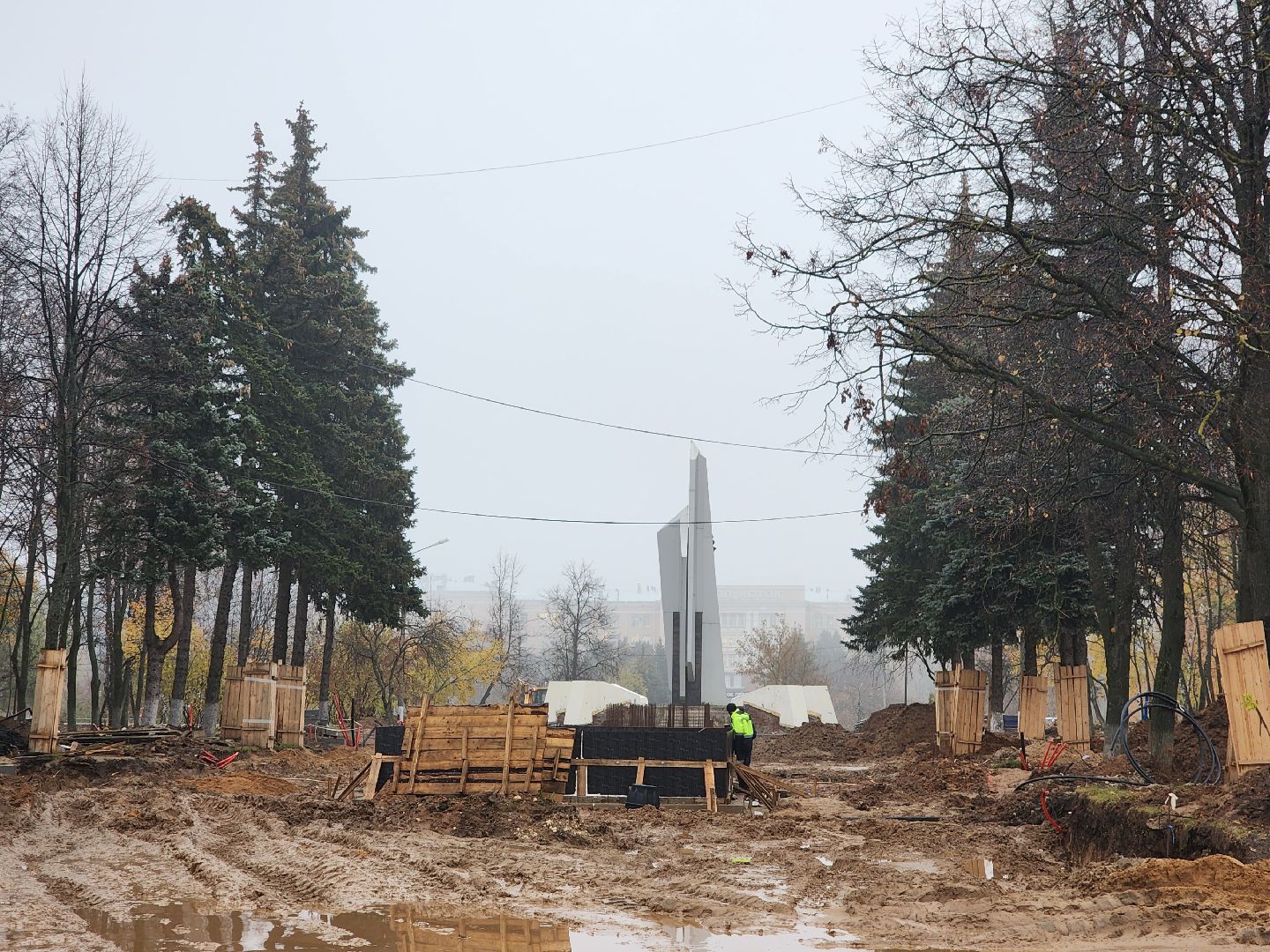 благоуйстройство, сквер, площадь, фрязино,