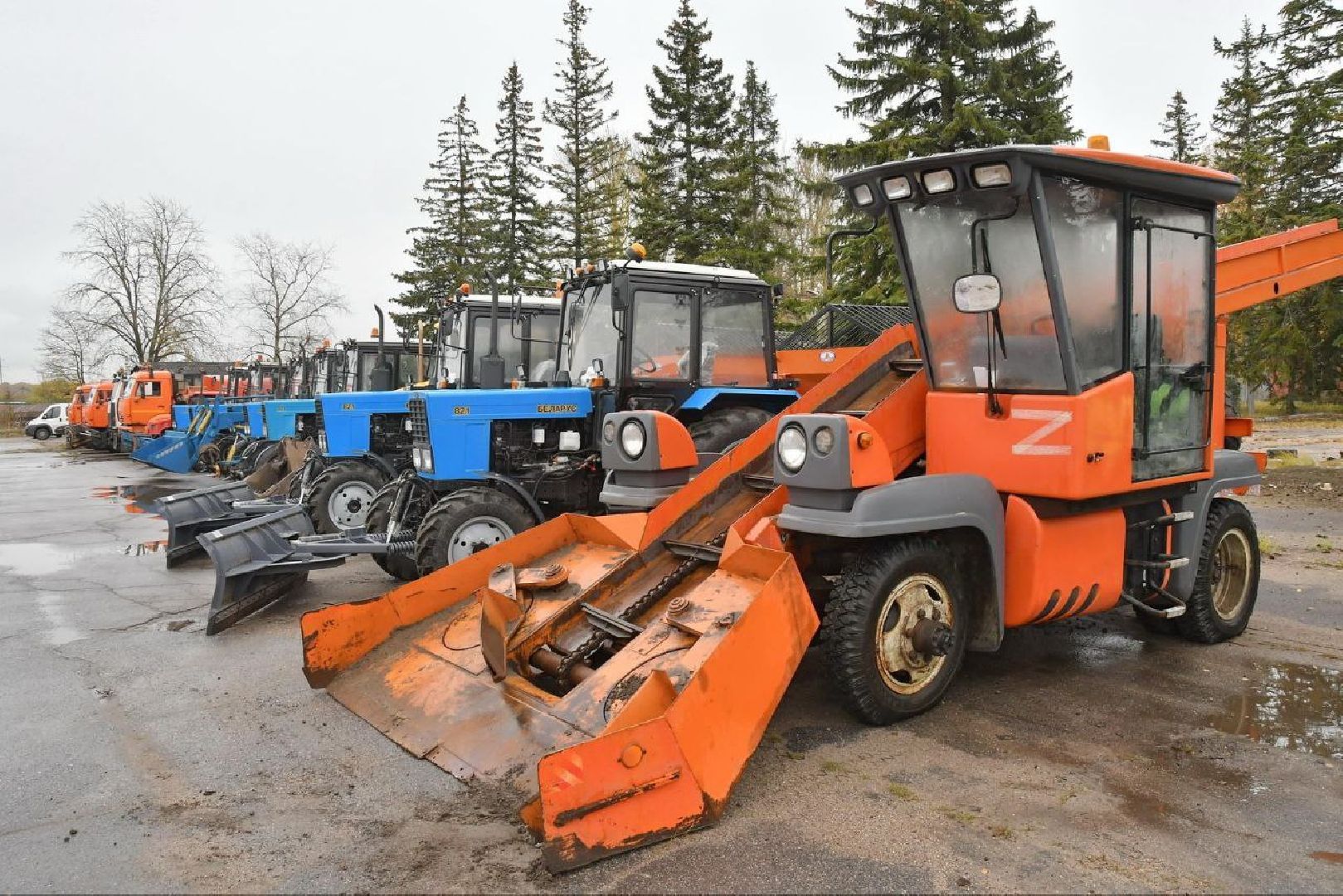 смотр коммунальной техники, Власиха, жкх, Осенне-зимний период,