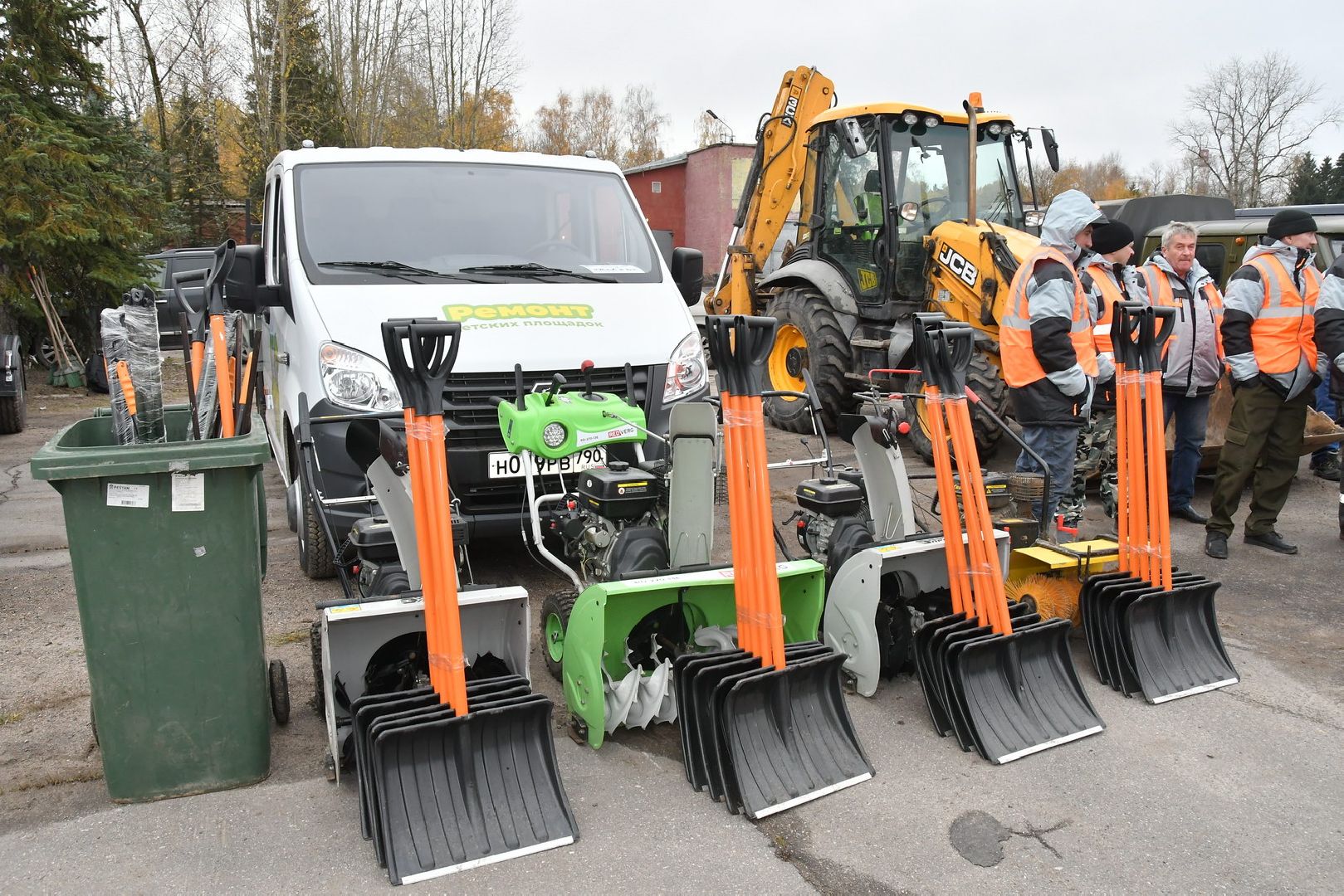 смотр коммунальной техники, Власиха, жкх, Осенне-зимний период,