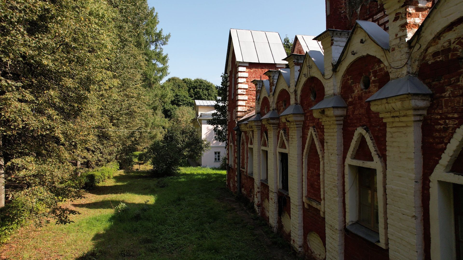 видное, Суханово, усадьба, культура,видео с коптера,