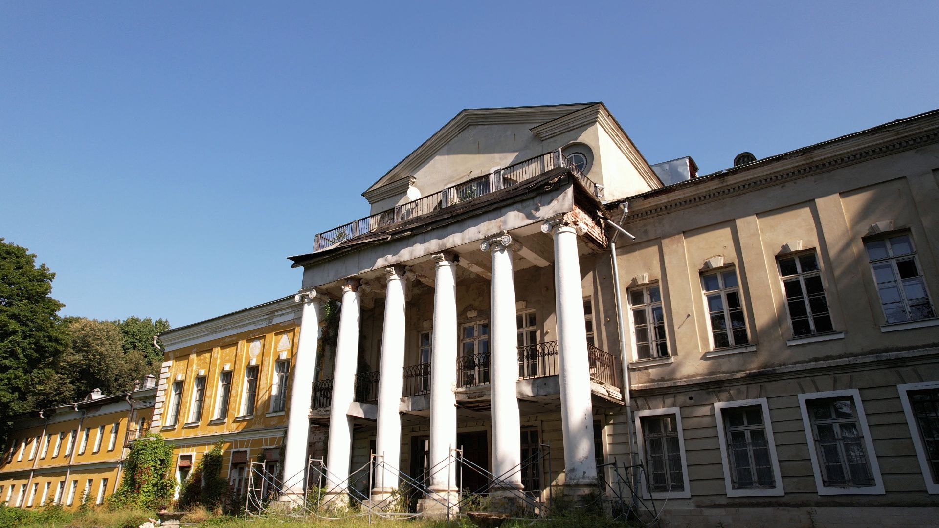 видное, Суханово, усадьба, культура,видео с коптера,