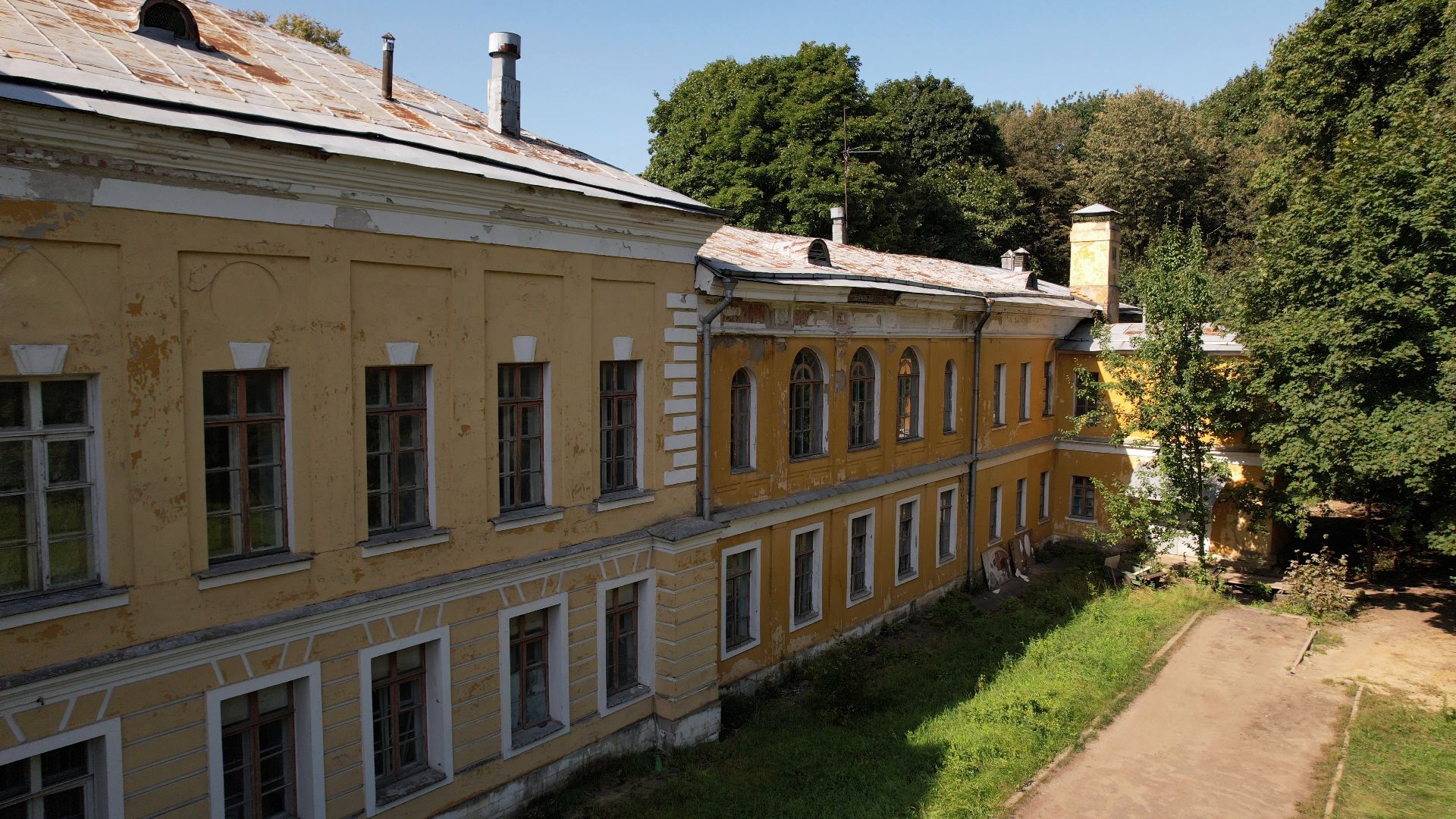 видное, Суханово, усадьба, культура,видео с коптера,