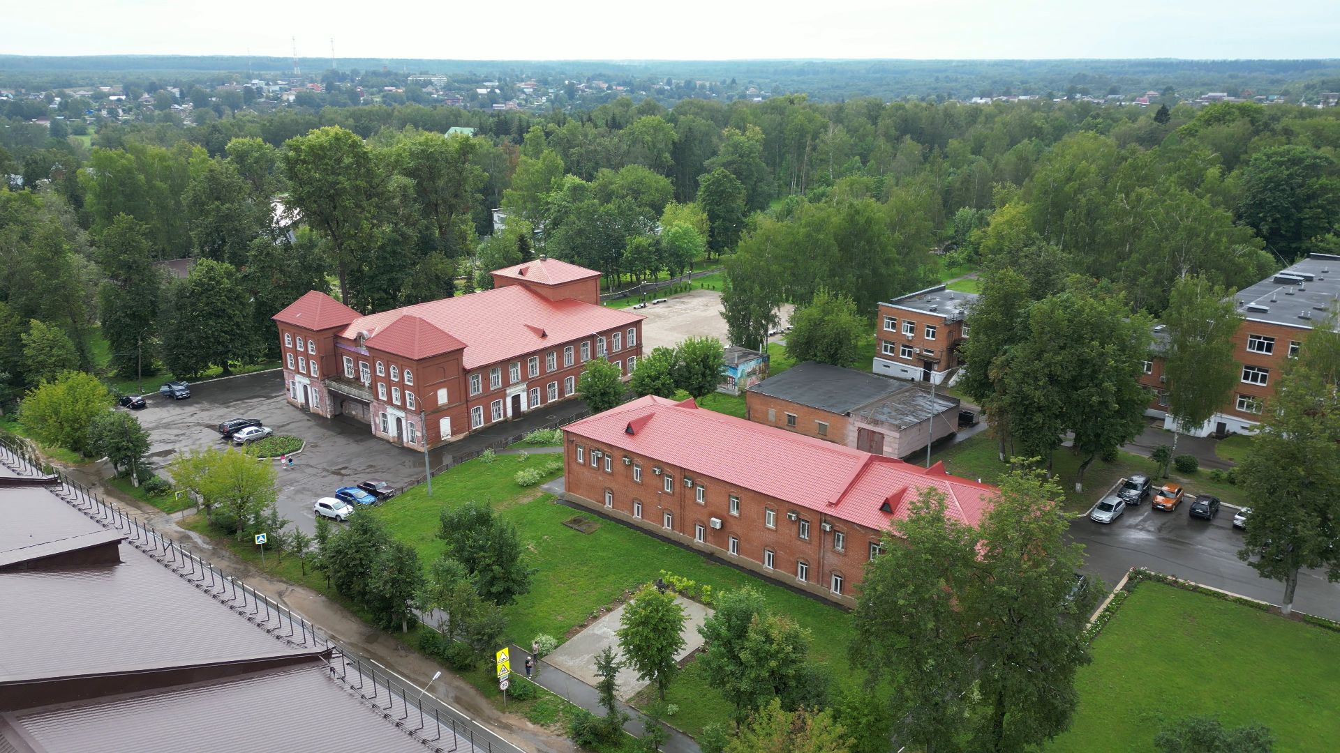 высоковск, архитектура, культура,видео с коптера,