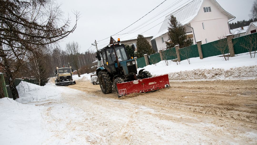 Дмитров, ЖКХ, уборка снега, Министерство ЖКХ МО