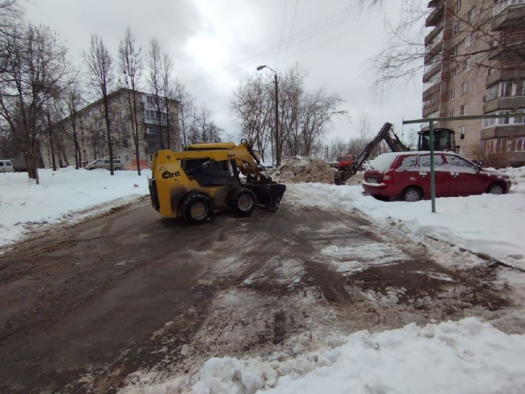 Дмитров, ЖКХ, уборка снега, Министерство ЖКХ МО