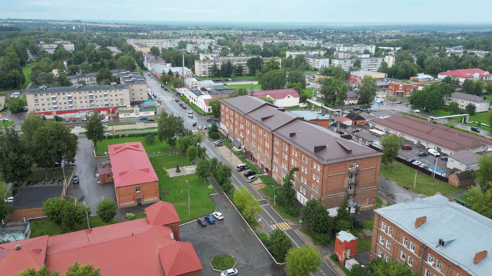 Высоковск, история, культура,видео с коптера,