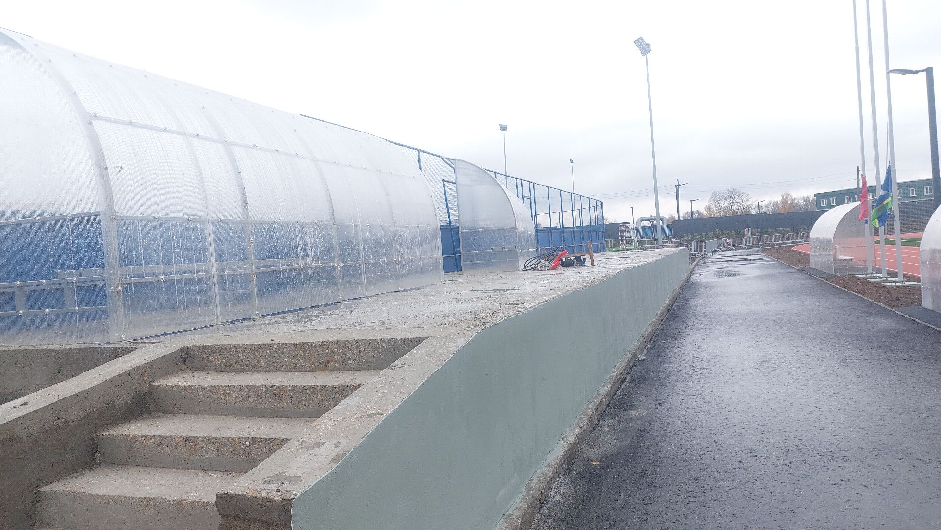 благоуйстройство, город чехов, Стадион в Чехове, Стадион Гидросталь, капремонт,