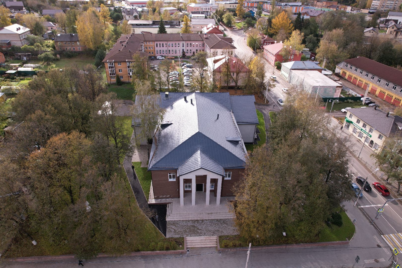 родники, капремонт, волоколамск,видео с коптера,