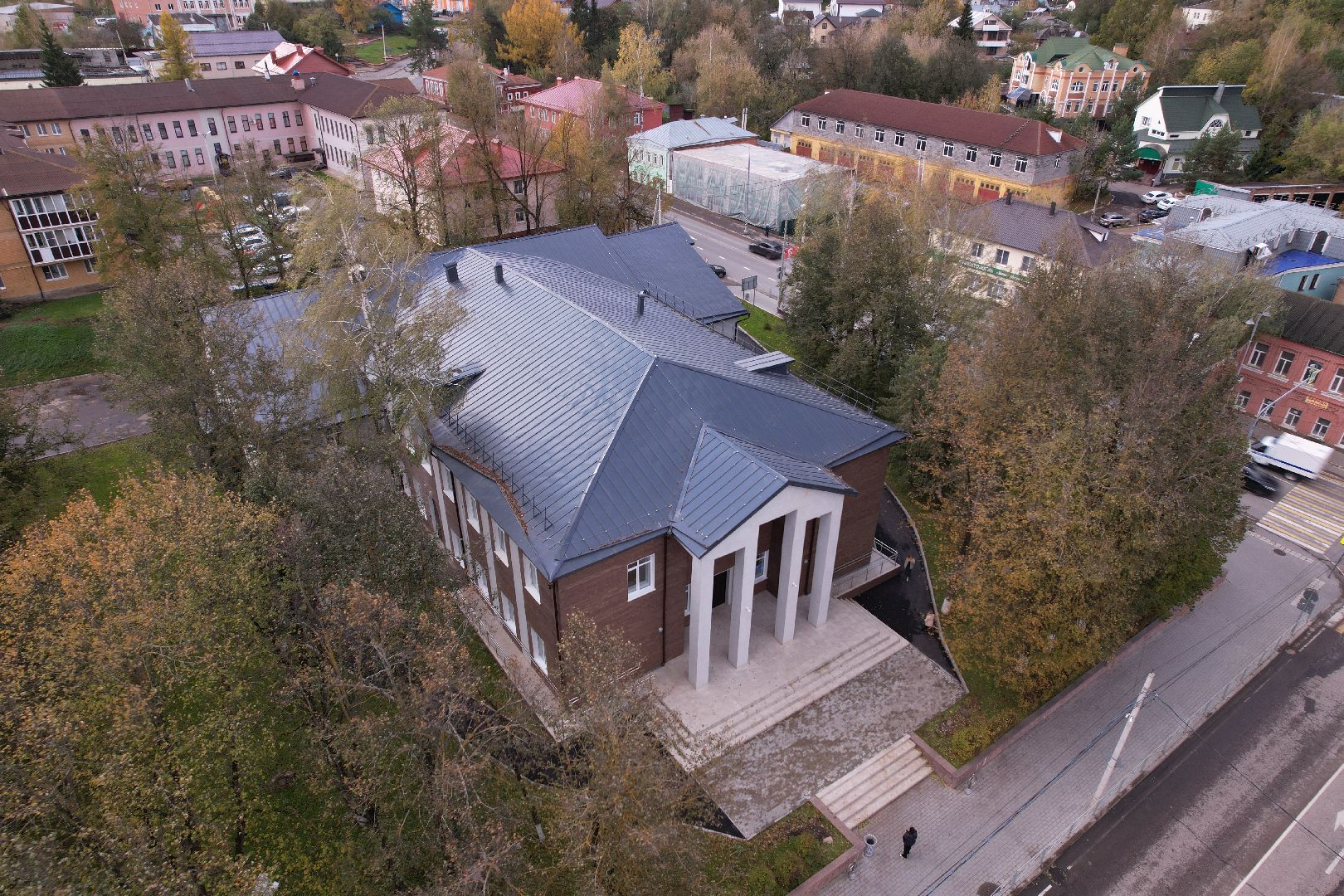 родники, капремонт, волоколамск,видео с коптера,