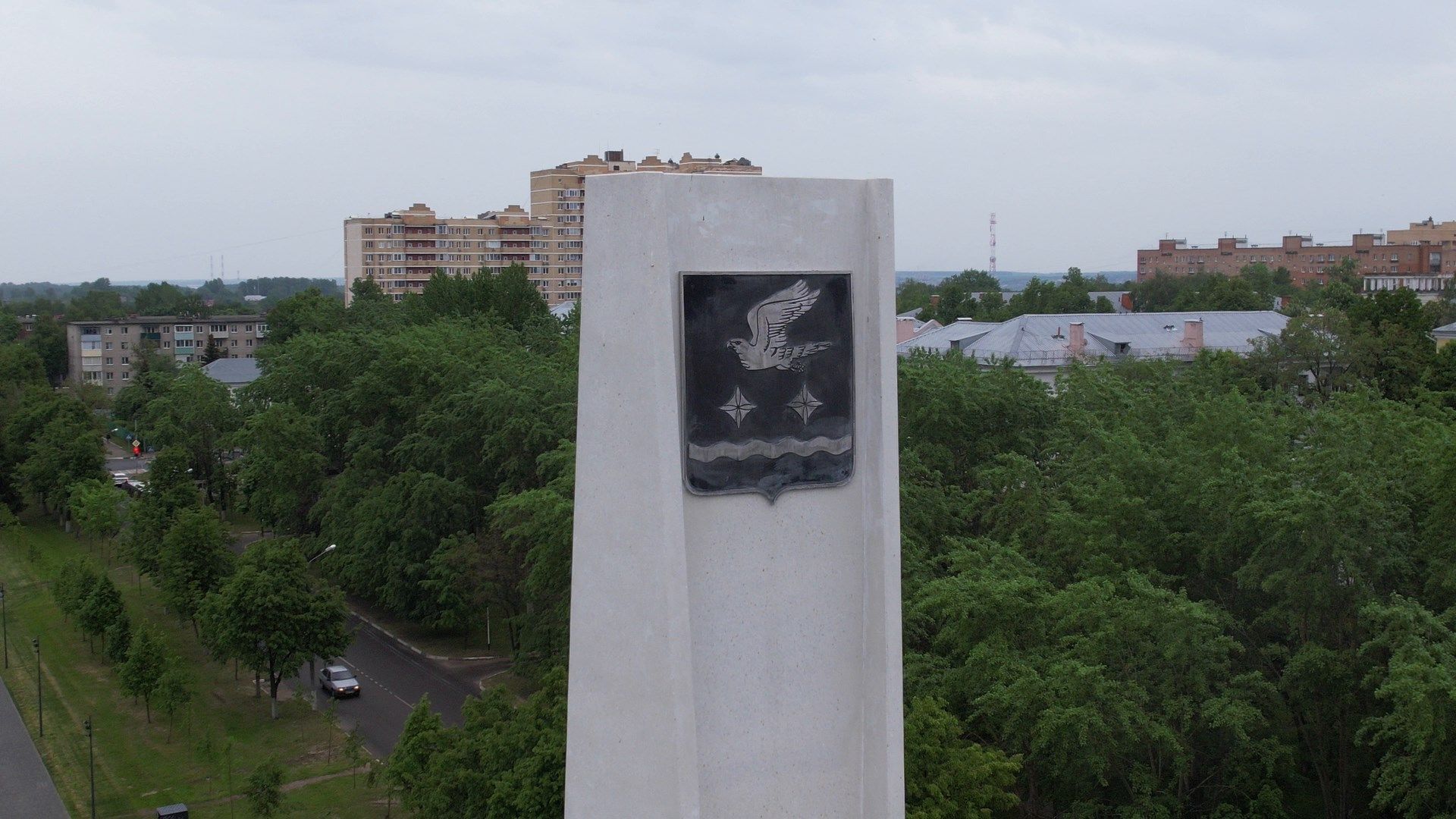 ступино, танки, стела,видео с коптера,