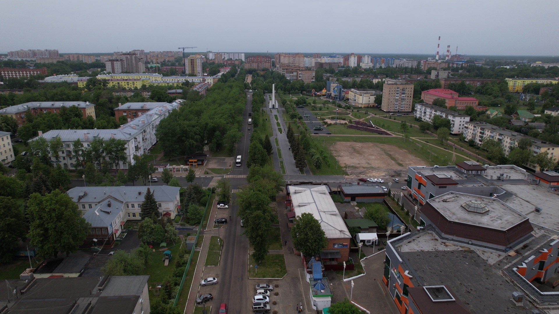 ступино, танки, стела,видео с коптера,