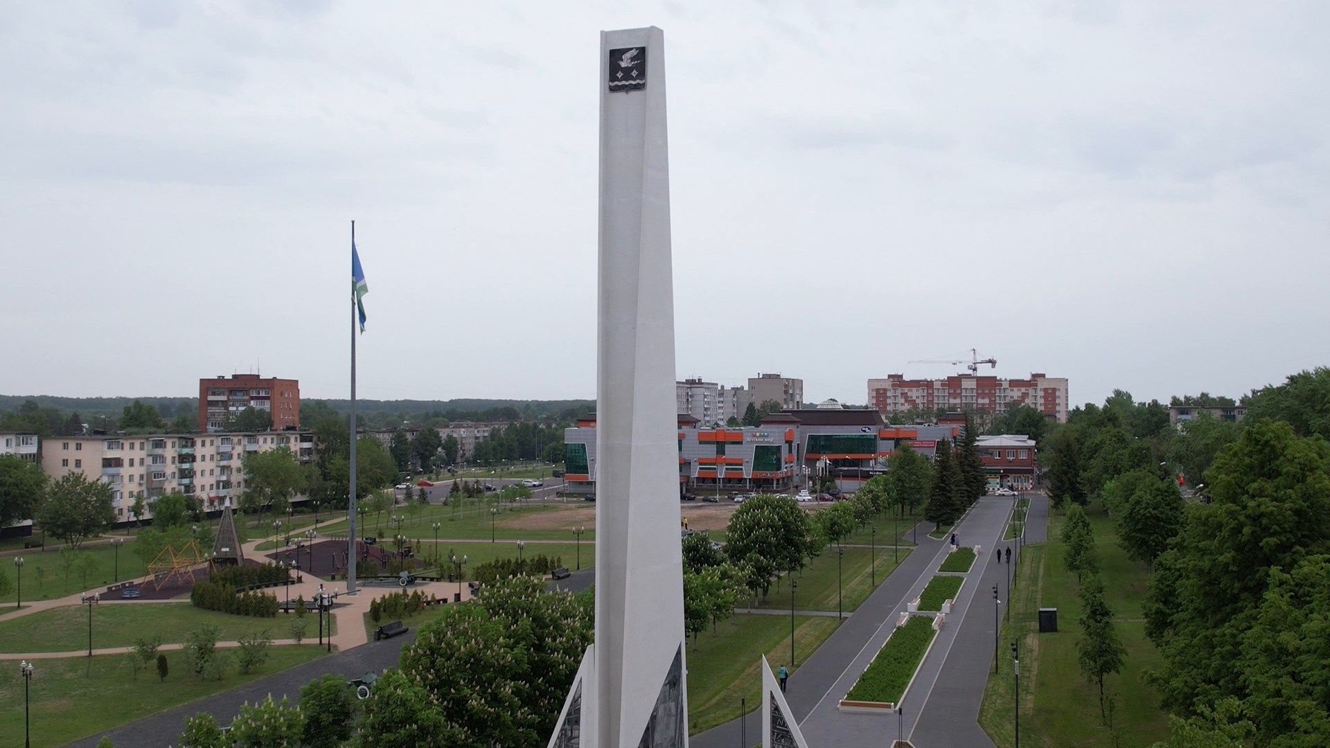 ступино, танки, стела,видео с коптера,