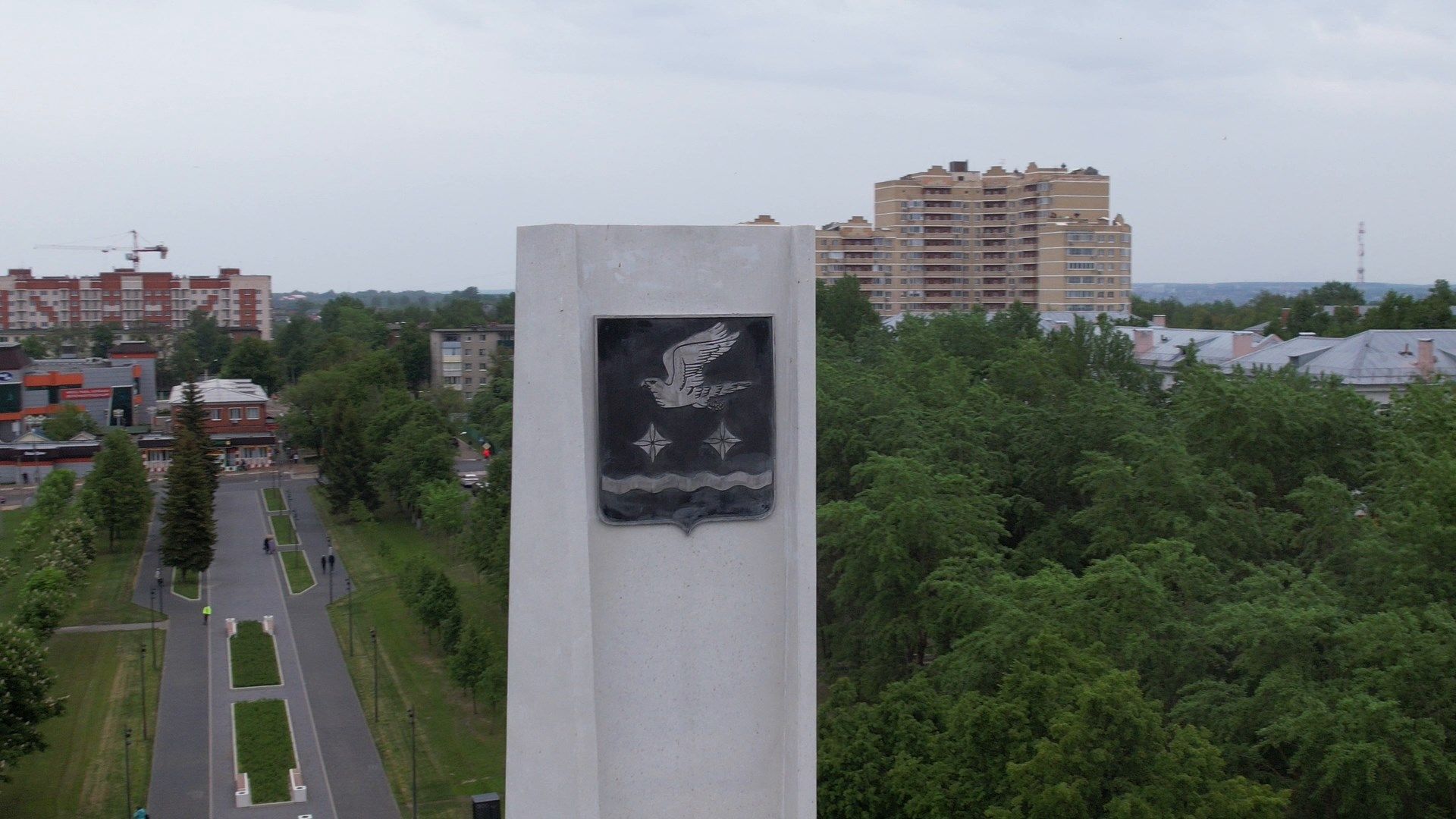 ступино, танки, стела,видео с коптера,