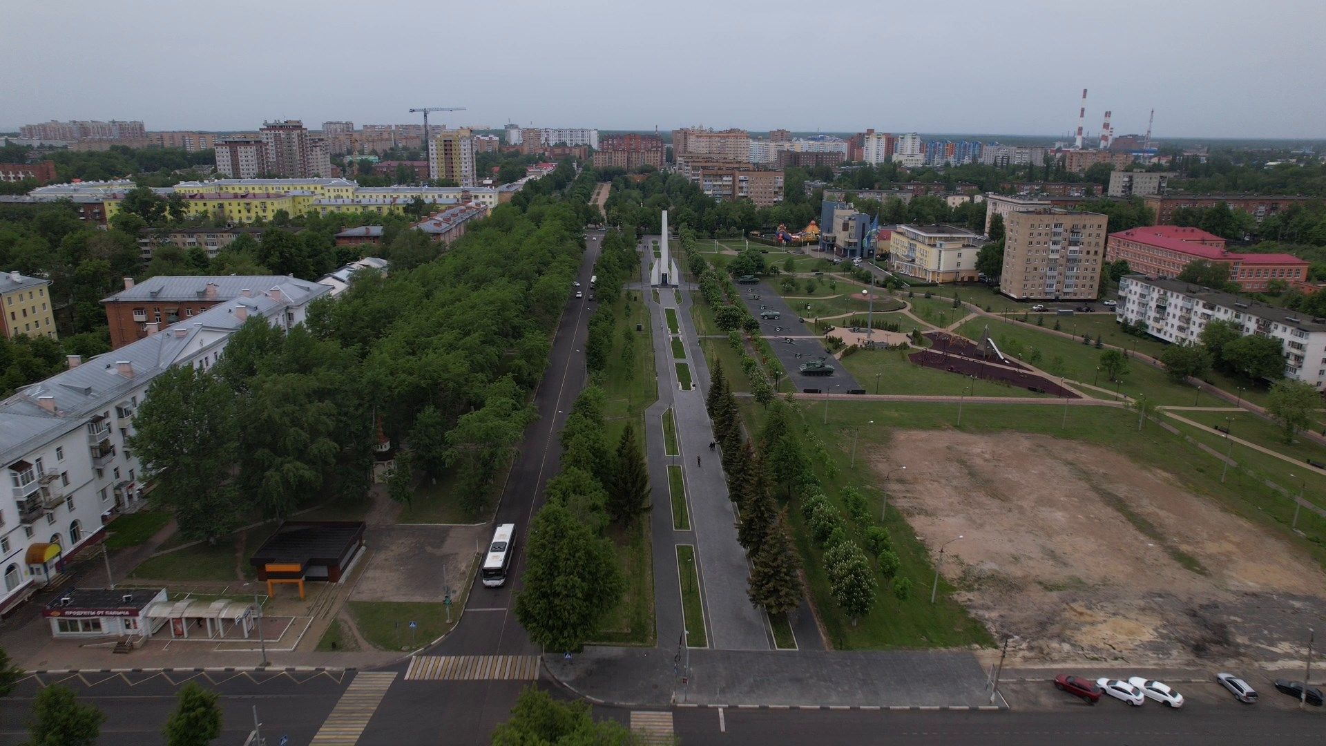 ступино, танки, стела,видео с коптера,