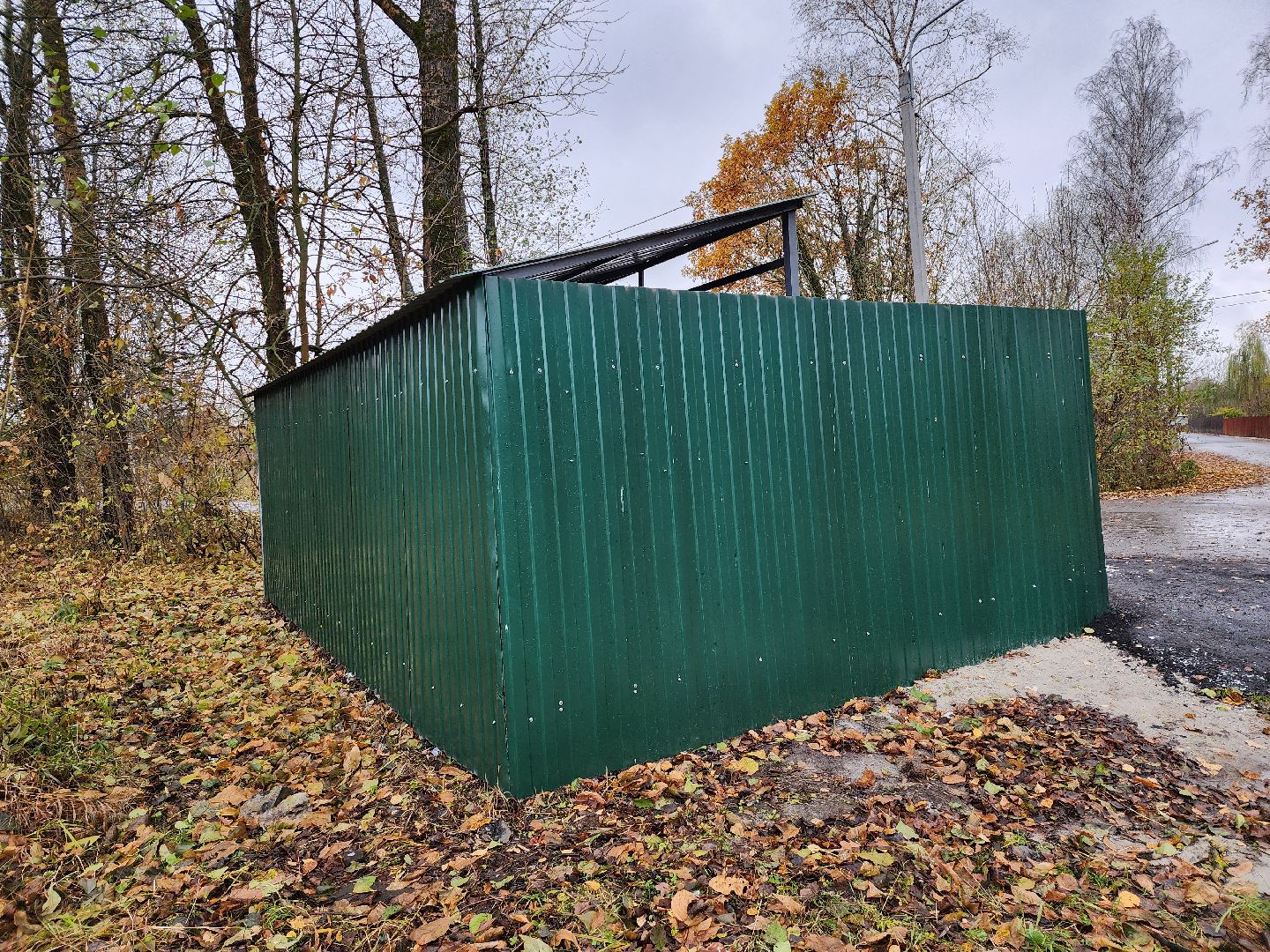 Серпухов, Подмосковье, Шарапова Охота, Мусорные контейнеры,