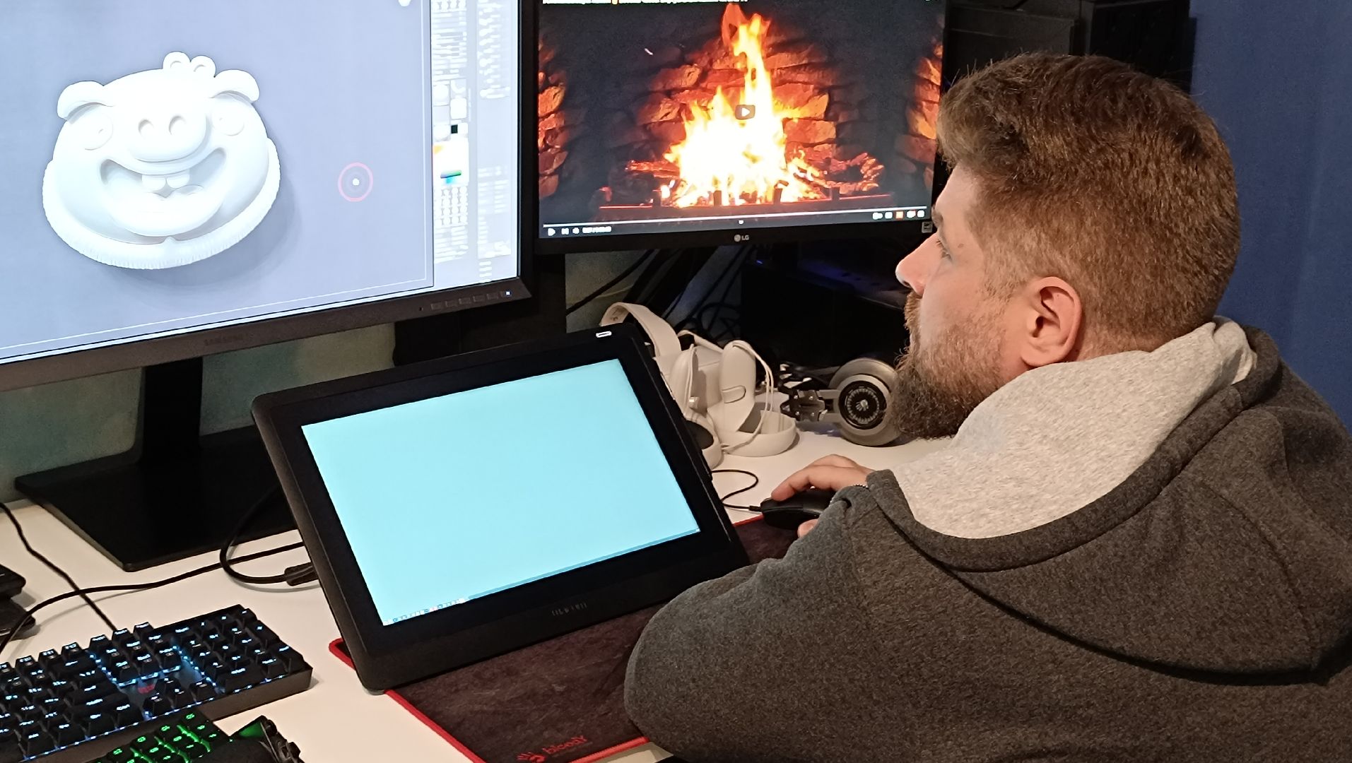 художник, хэллоуин, лобня,