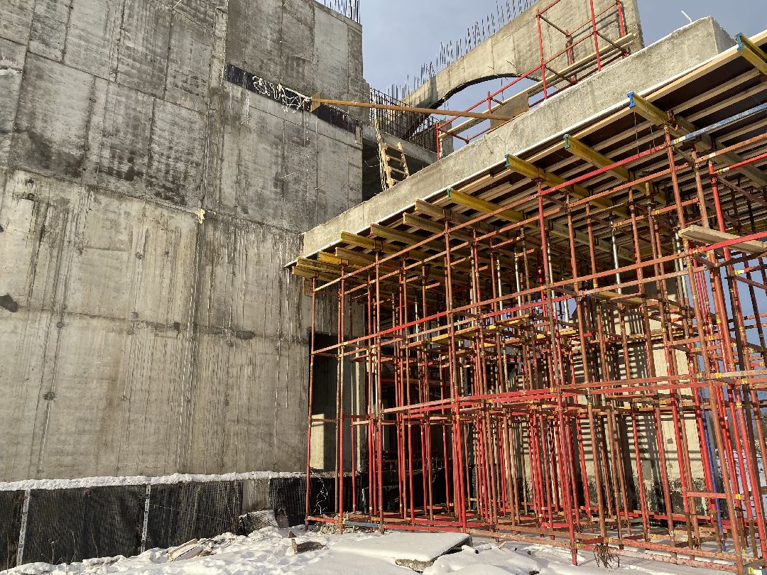 Шаховская, строительство