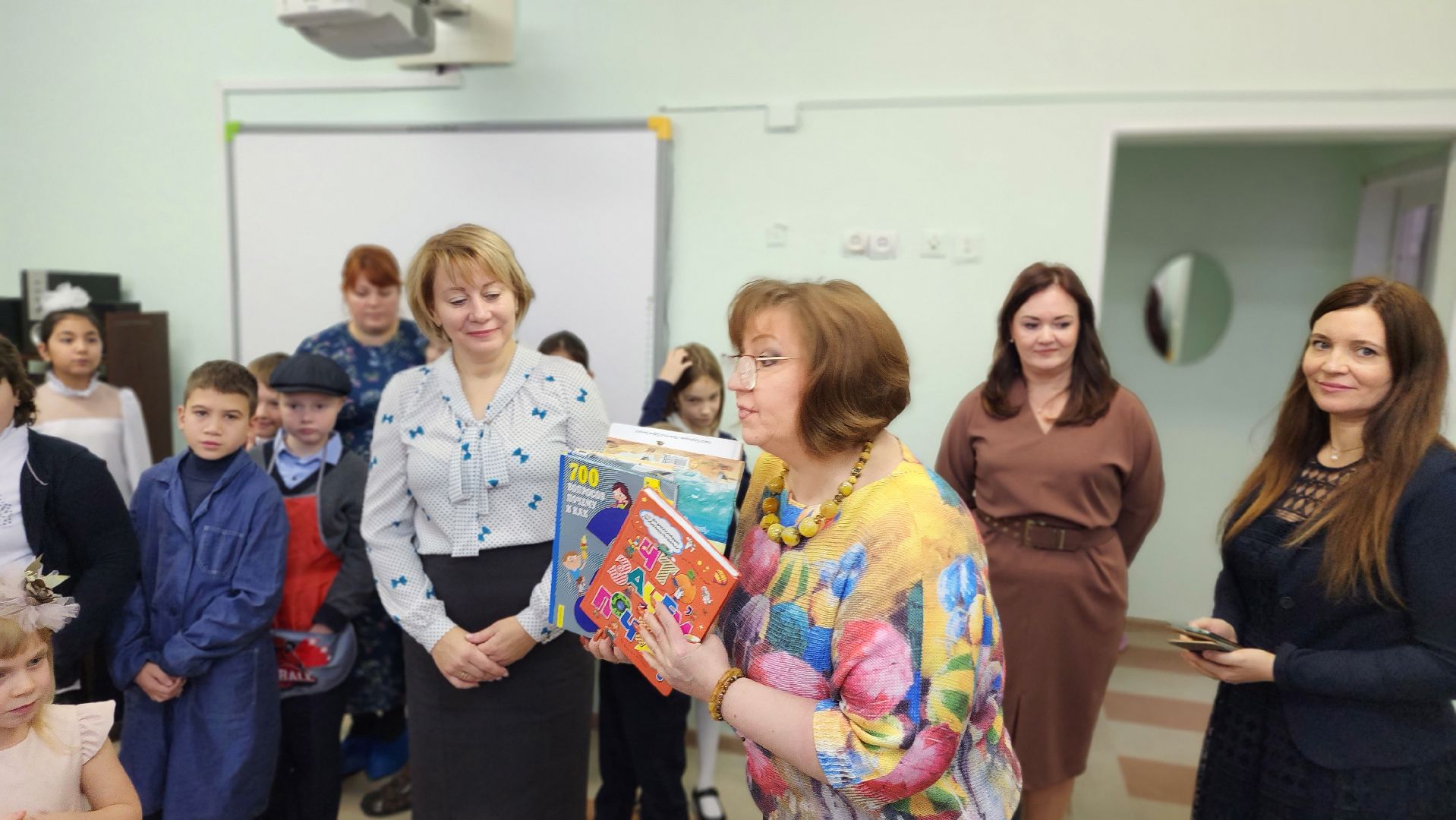 открытие, картиннная галерея в детском саду, библиотека, инновационная площадка, протвино,