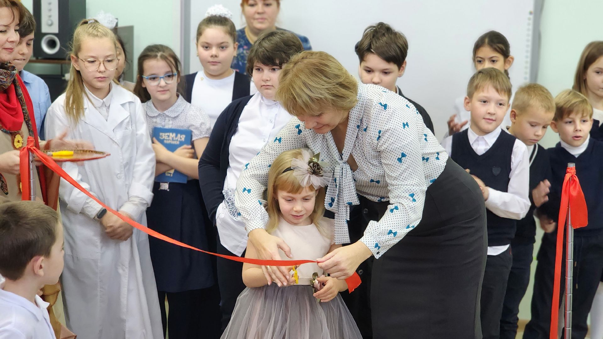 открытие, картиннная галерея в детском саду, библиотека, инновационная площадка, протвино,