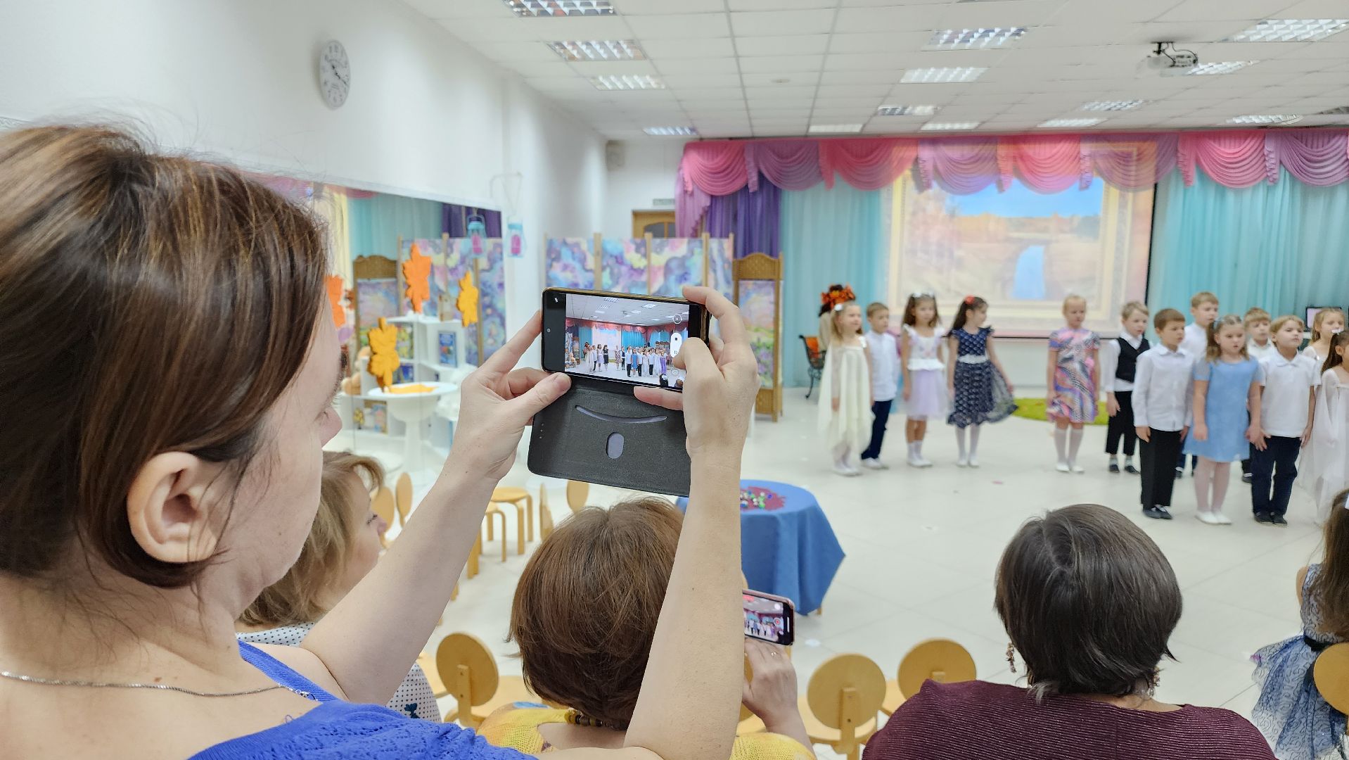 открытие, картиннная галерея в детском саду, библиотека, инновационная площадка, протвино,