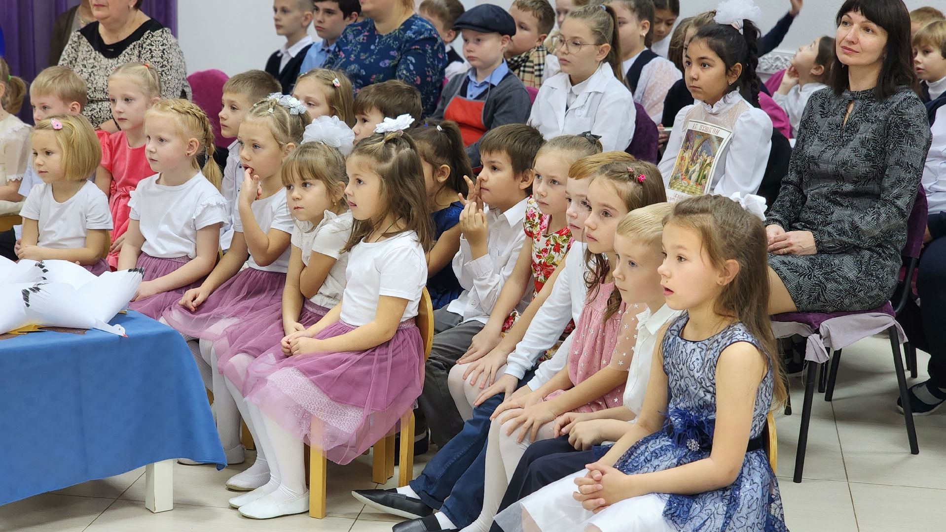 открытие, картиннная галерея в детском саду, библиотека, инновационная площадка, протвино,