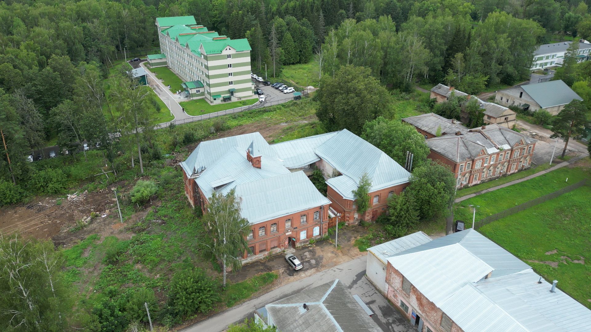 высоковск, история, архитектура,видео с коптера,