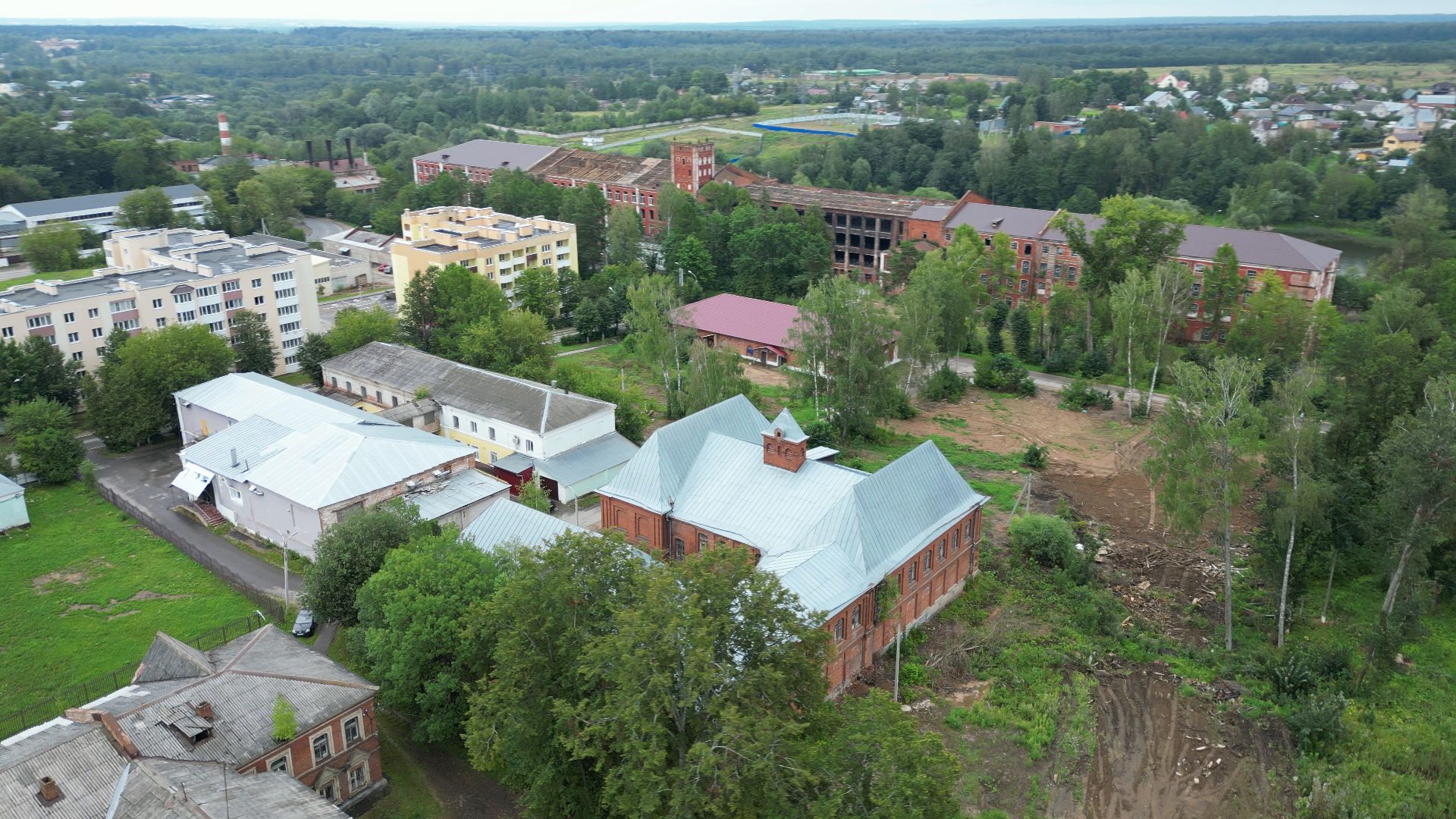 высоковск, история, архитектура,видео с коптера,