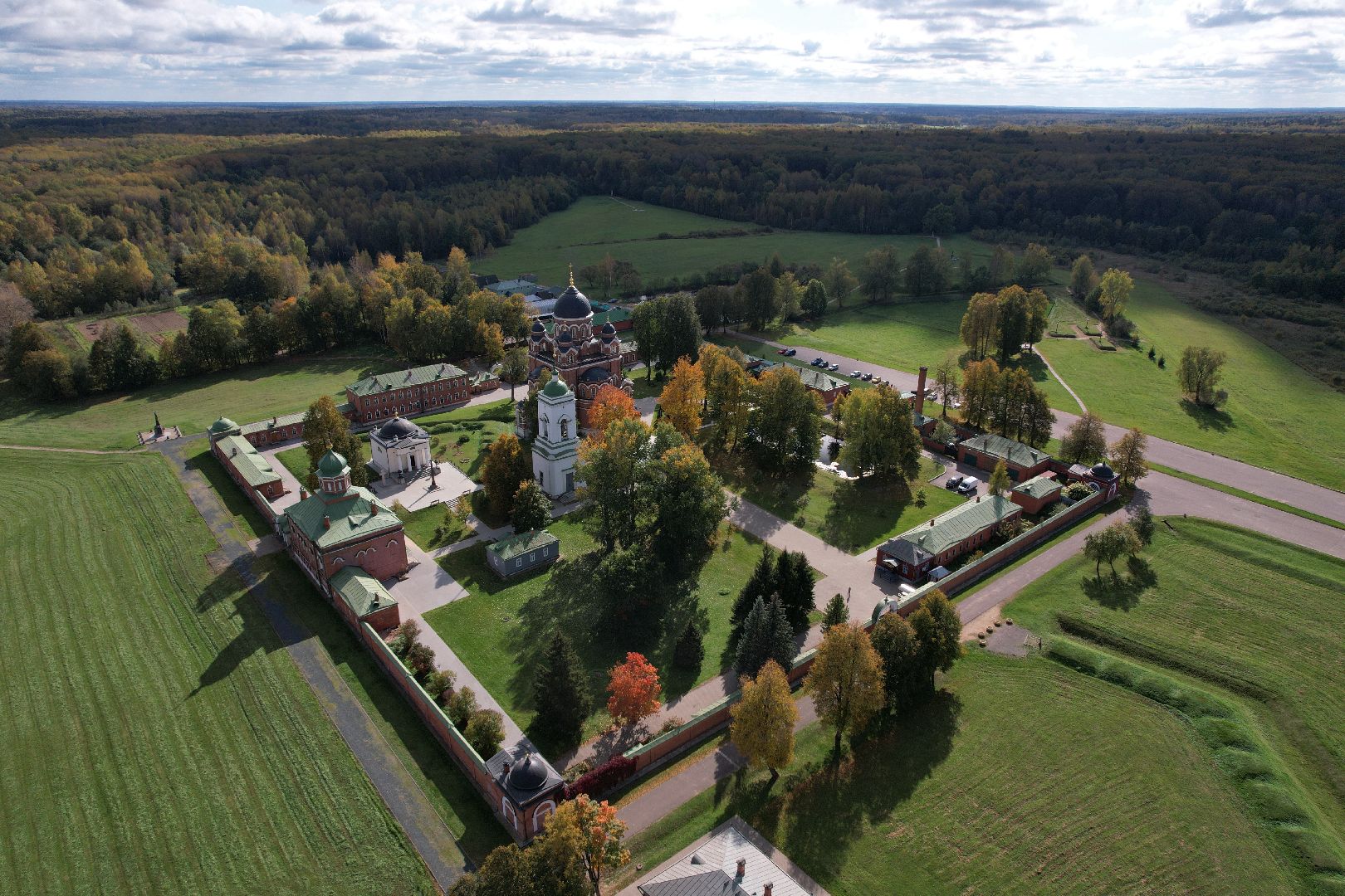 можайск, монастырь, культура,видео с коптера,