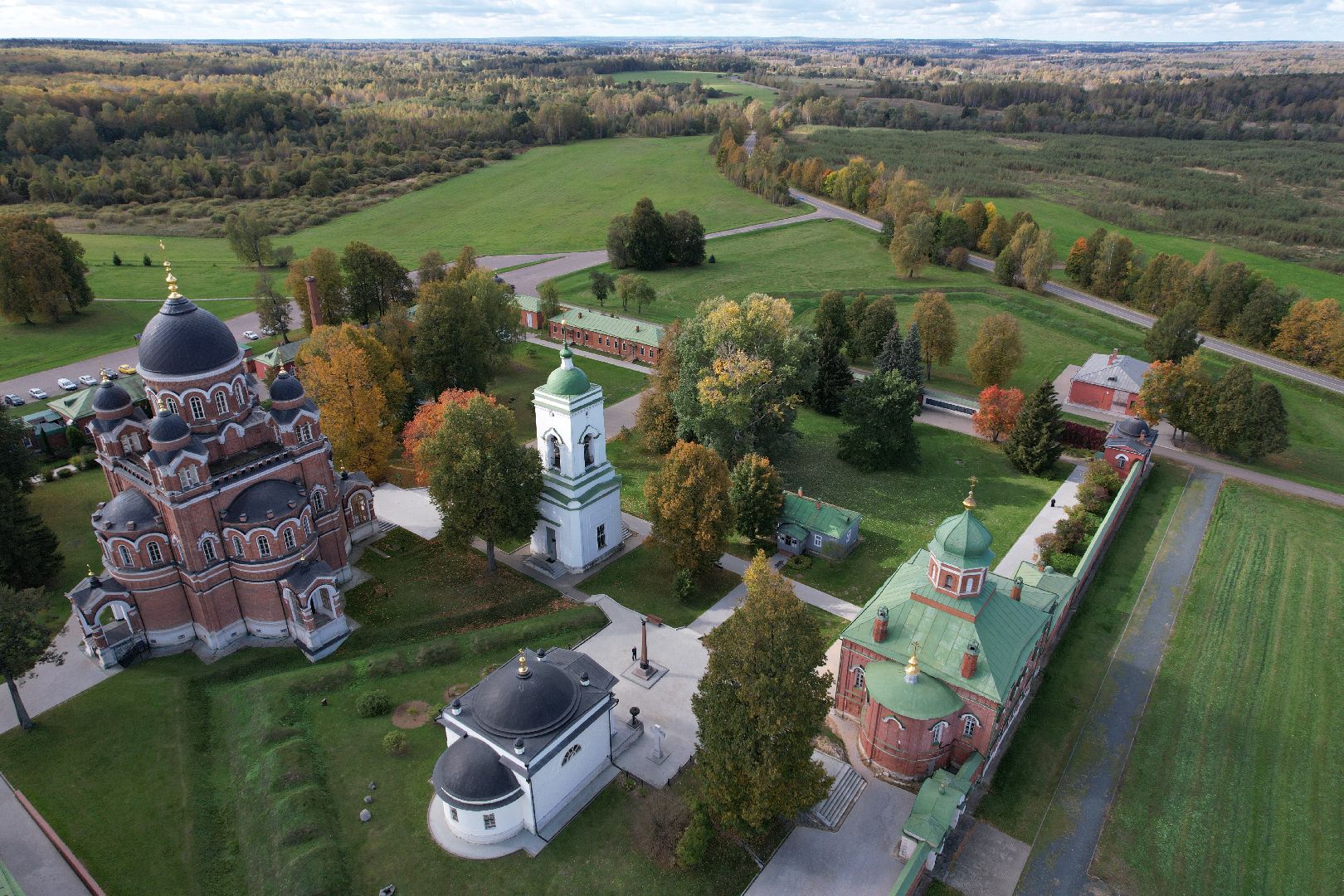 можайск, монастырь, культура,видео с коптера,