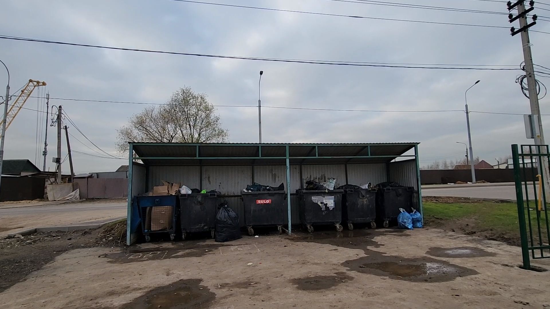 Одинцово, Ромашково, мусор, тко, контейнеры,