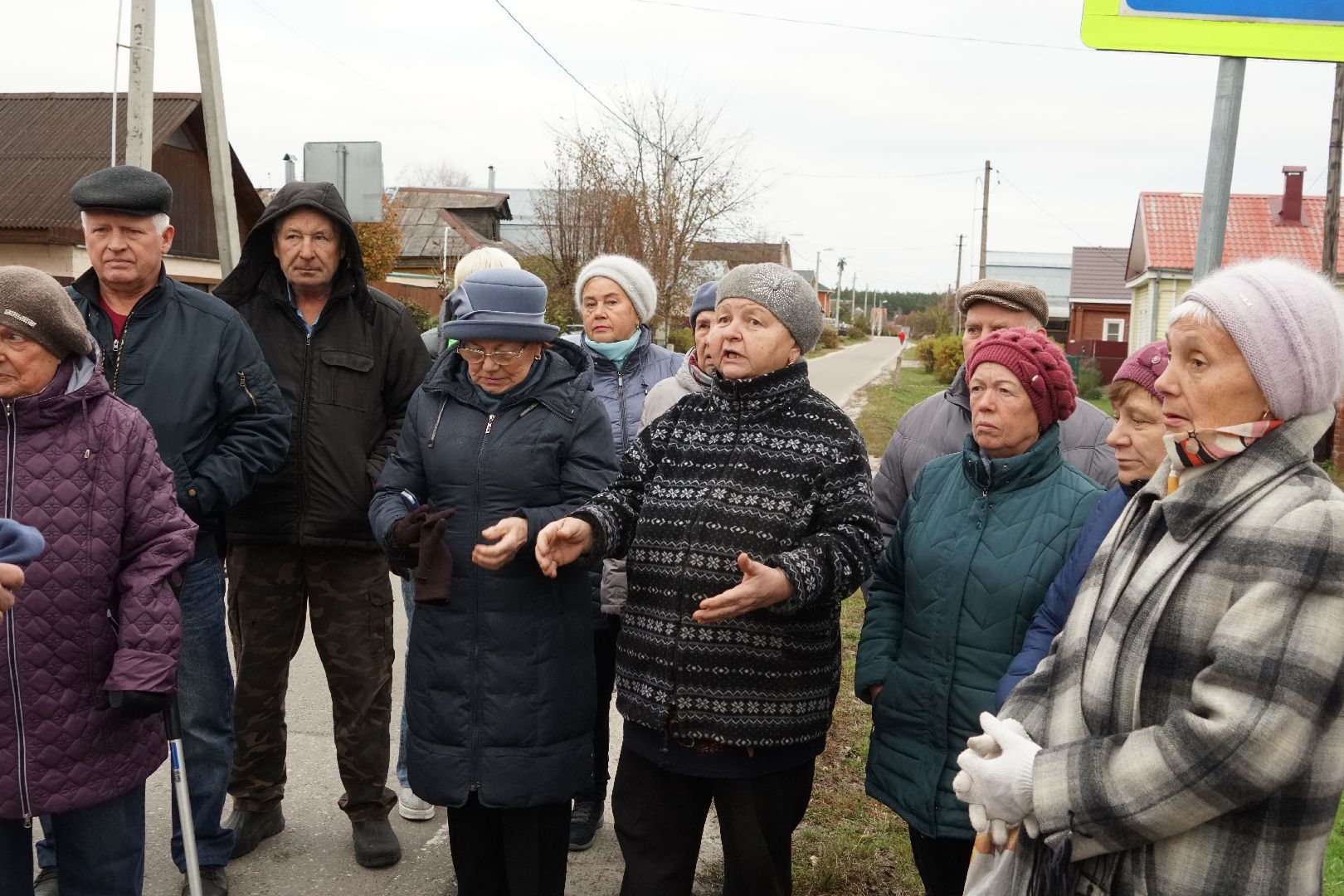Егорьевск, Батраки, благоустройство, встреча с жителями, деревня, тротуар, свет, пруд,