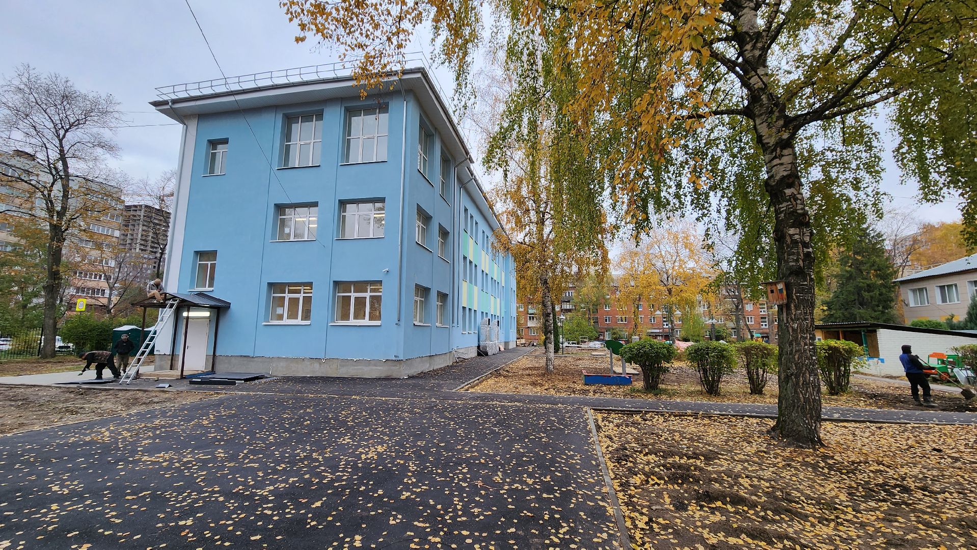 капремонт, детсад, Котельники, благоустройство,