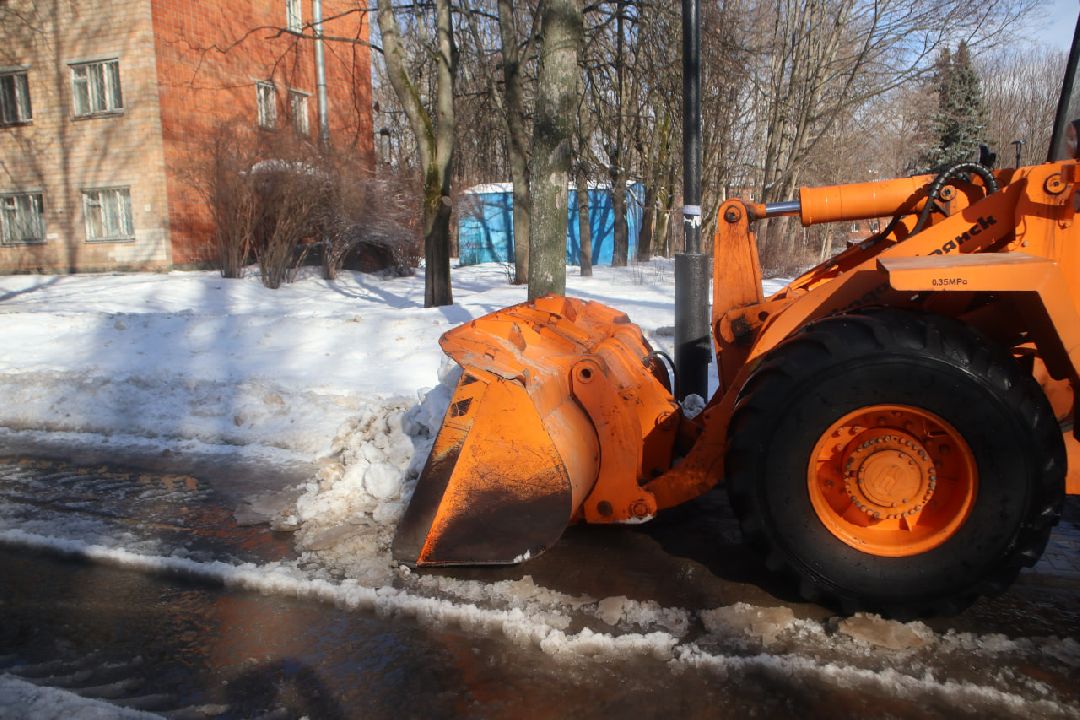 Пущино, уборка снега, ЖКХ