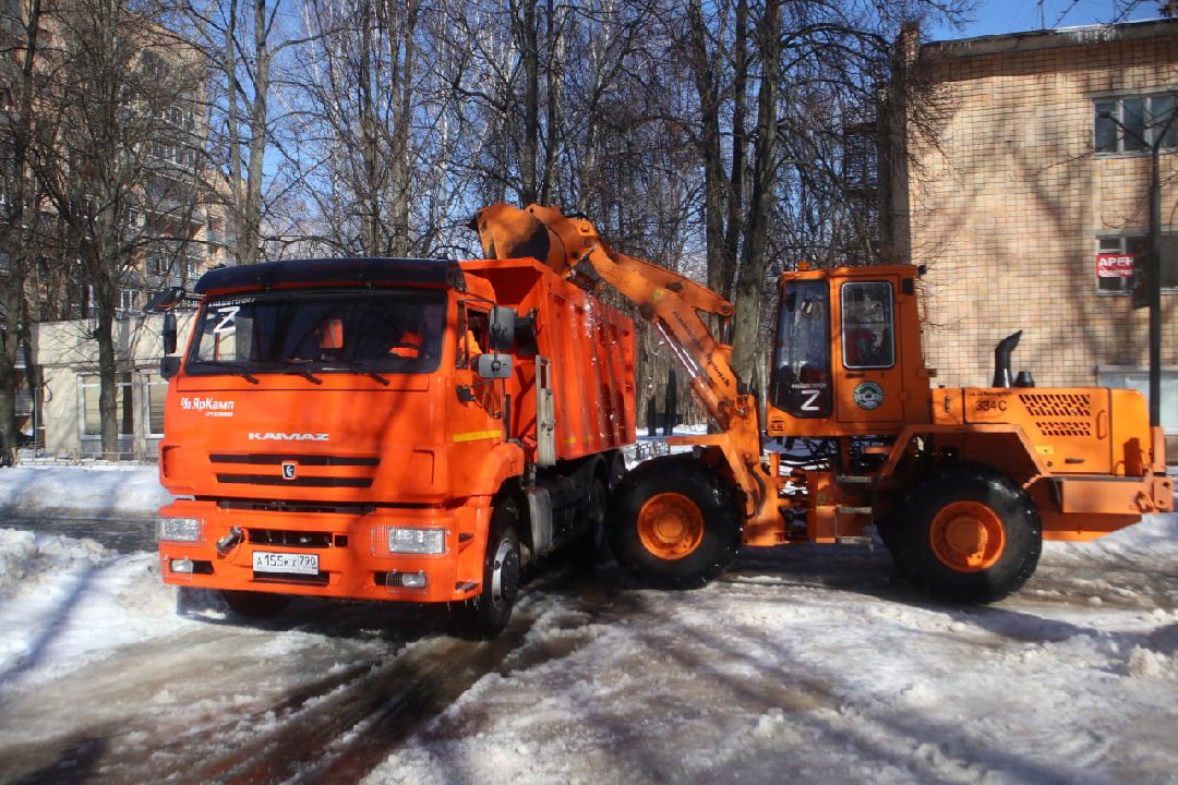 Пущино, уборка снега, ЖКХ