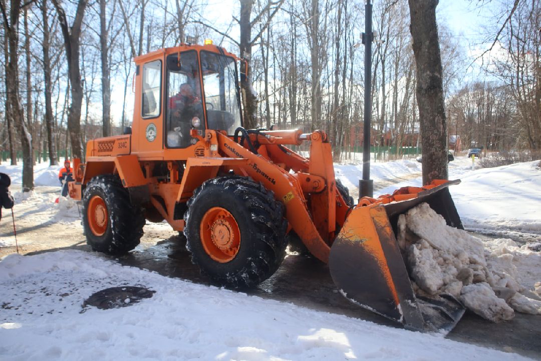 Пущино, уборка снега, ЖКХ