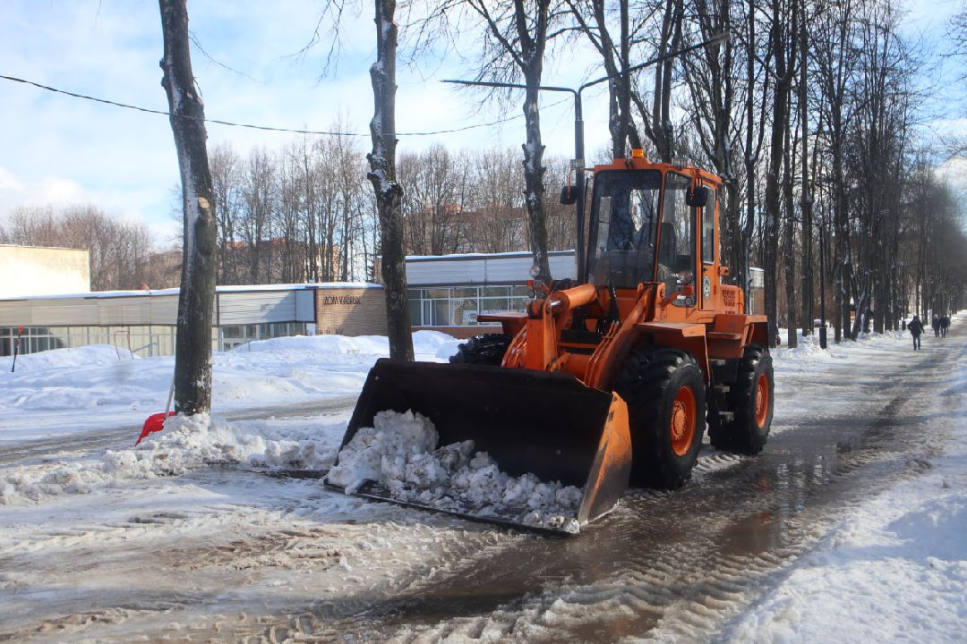 Пущино, уборка снега, ЖКХ