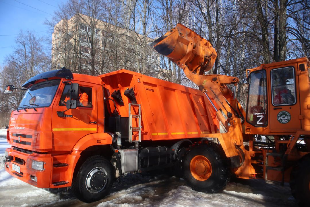 Пущино, уборка снега, ЖКХ
