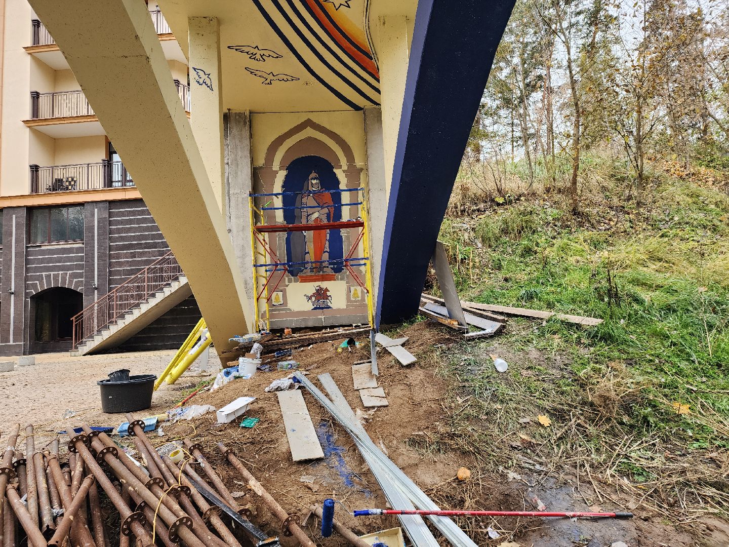 Звенигород, Искусство, Монументальная живопись, Благоустройство, Алексей Шилов,