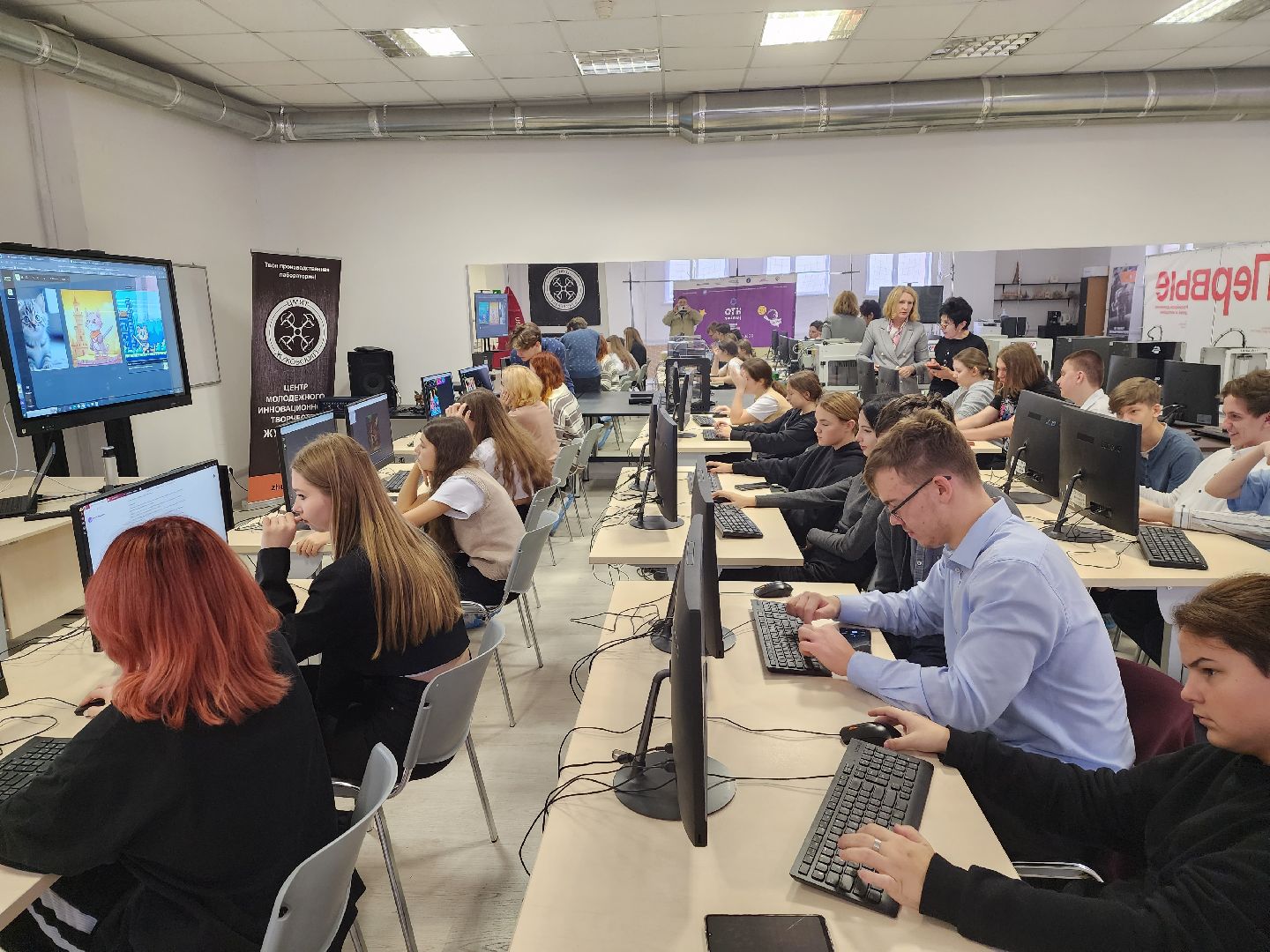 ЦМИТ Жуковский, профпробы, Савенкова,движение первых,