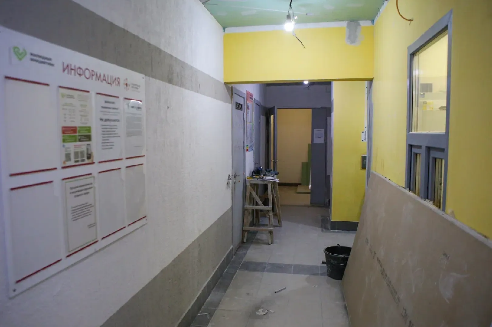 химки, жкх, ремонт подъездов, дизайнерский подъезд,