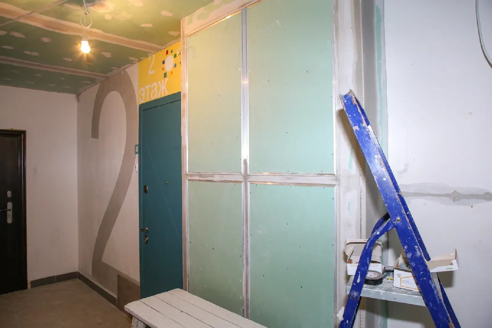 химки, жкх, ремонт подъездов, дизайнерский подъезд,