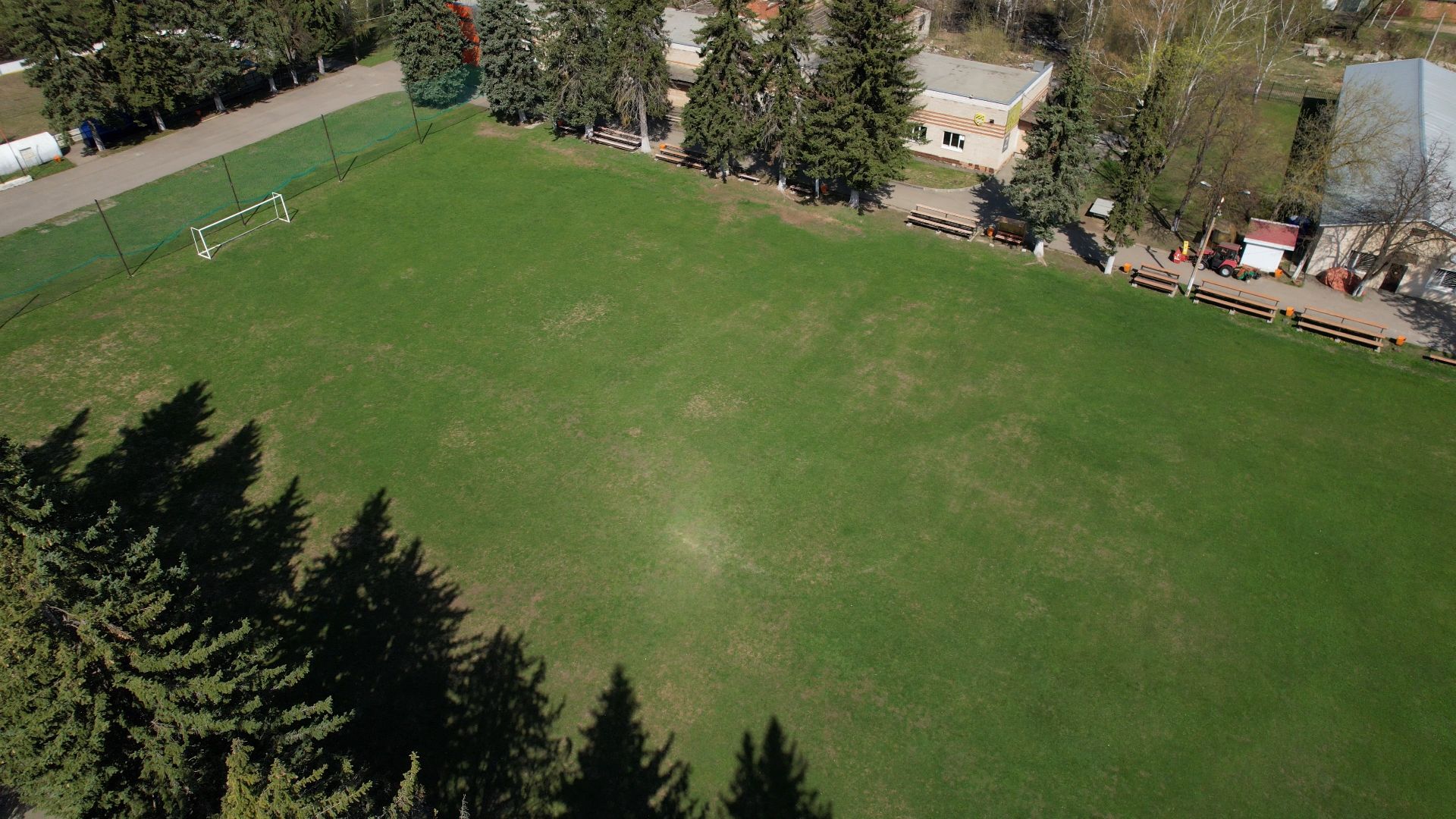 спорт, воскресенск, горняк,видео с коптера,