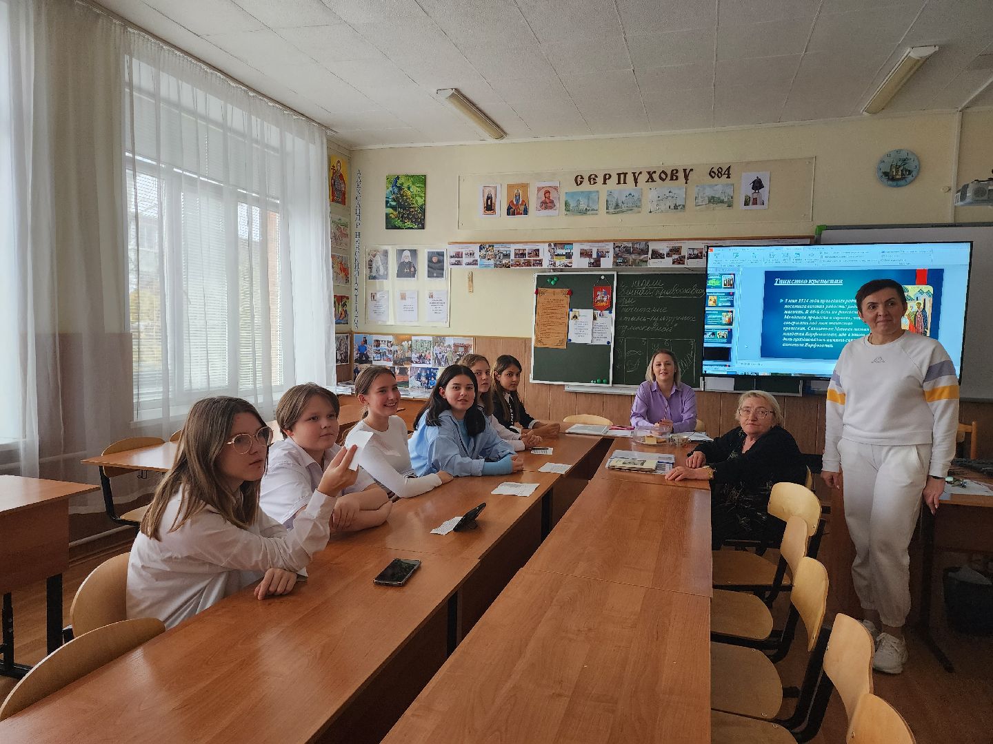 серпухов, подмосковье, капремонт школы, мнение, учитель,